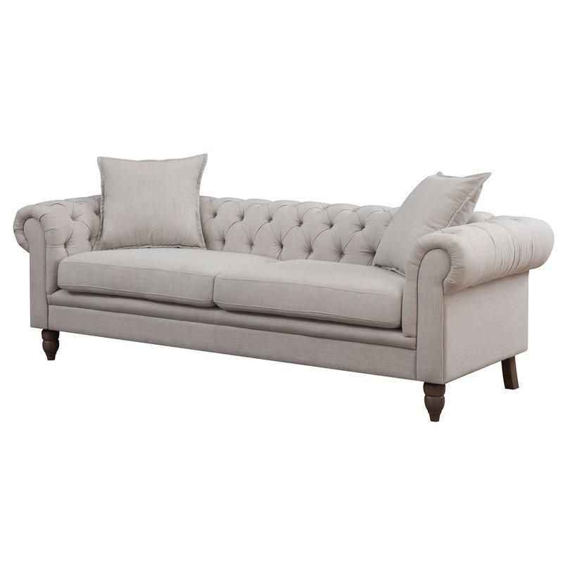 

    
AC Pacific Juliet Traditional Light Grey Fabric Chesterfield Sofa
