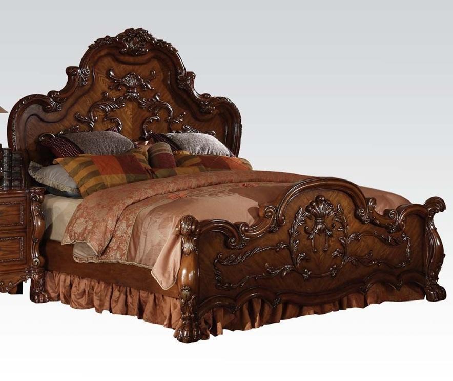 

        
Acme Furniture Dresden-12140Q-Set Panel Bedroom Set Cherry  0840412971877
