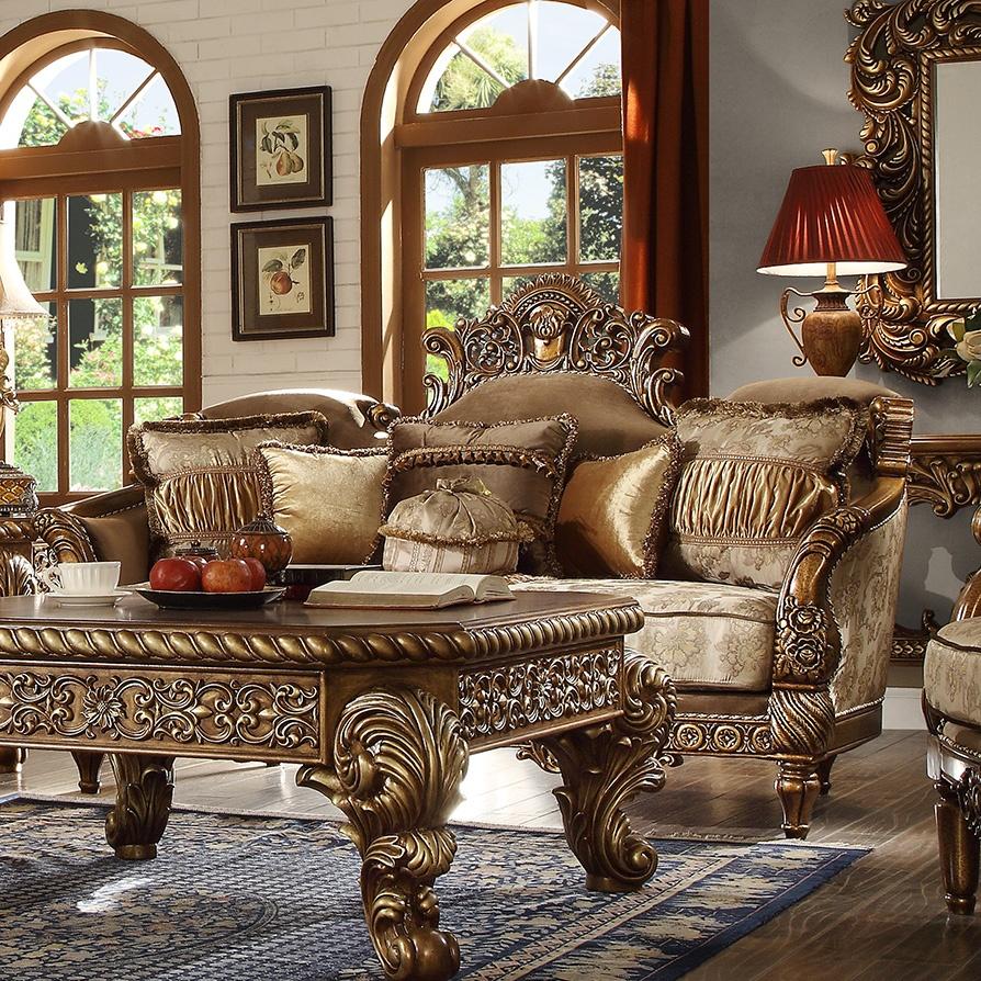 

                    
Homey Design Furniture HD-8011 Coffee Table Set Gold Finish/Cream/Walnut  Purchase 
