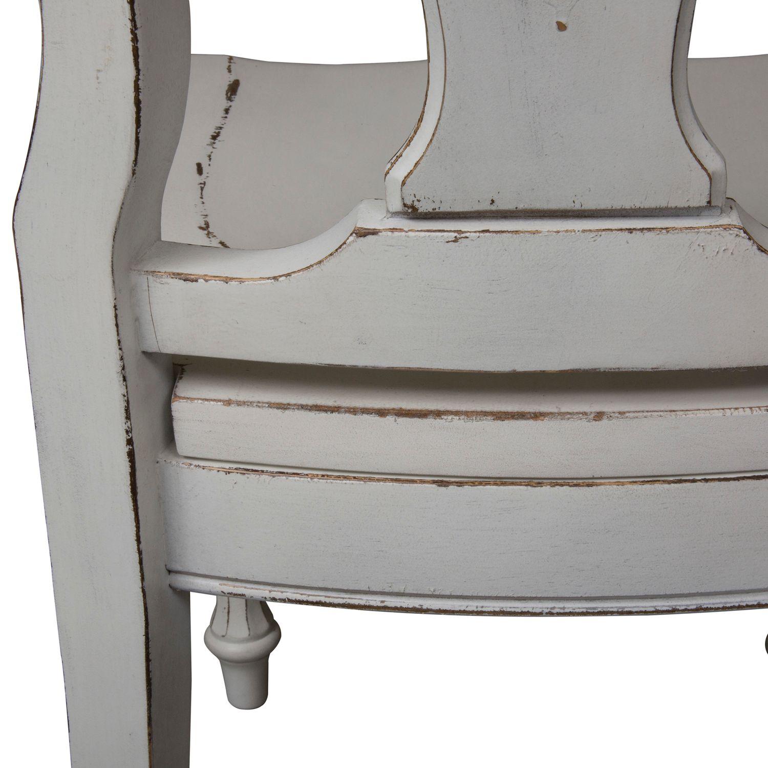 

    
 Shop  Antique White Splat Chairs Set 2Pcs Magnolia Manor 244-C2500S Liberty Furniture
