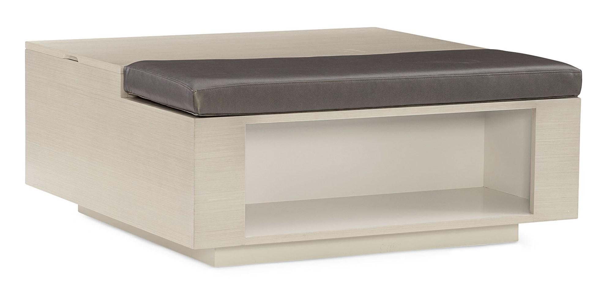 

        
Caracole REPETITION BUNCHING COCKTAIL Coffee Table Brown/Beige Faux Leather 662896034653
