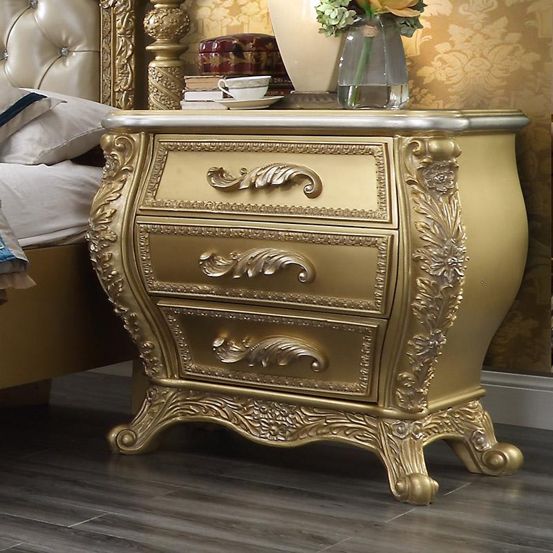 

                    
Homey Design Furniture HD-1801 Platform Bed Set Gold Finish/Antique Leather Purchase 
