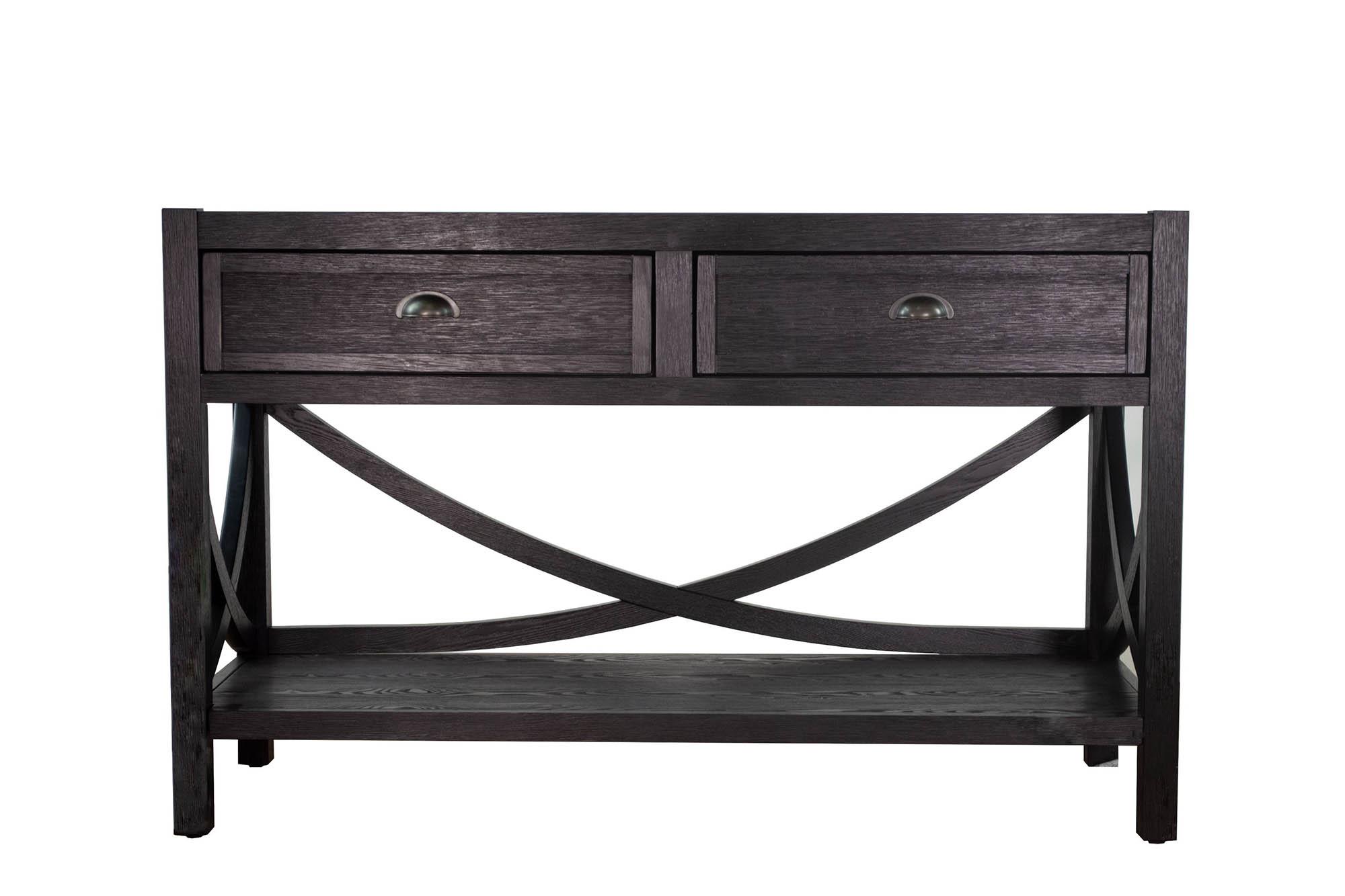 

    
Black Asian Hardwoods Sofa Table ARCHIE 5817-004 Bernards Modern Transitional
