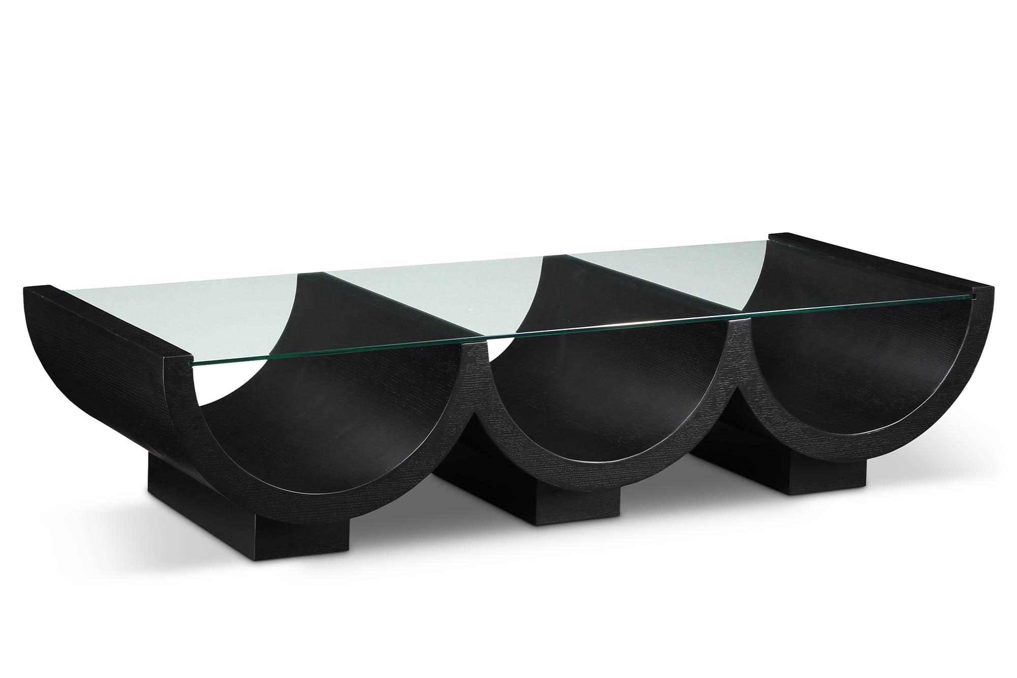 

    
Black Coffee Table BEVERWIL 99023Black-CT Meridian Contemporary Modern
