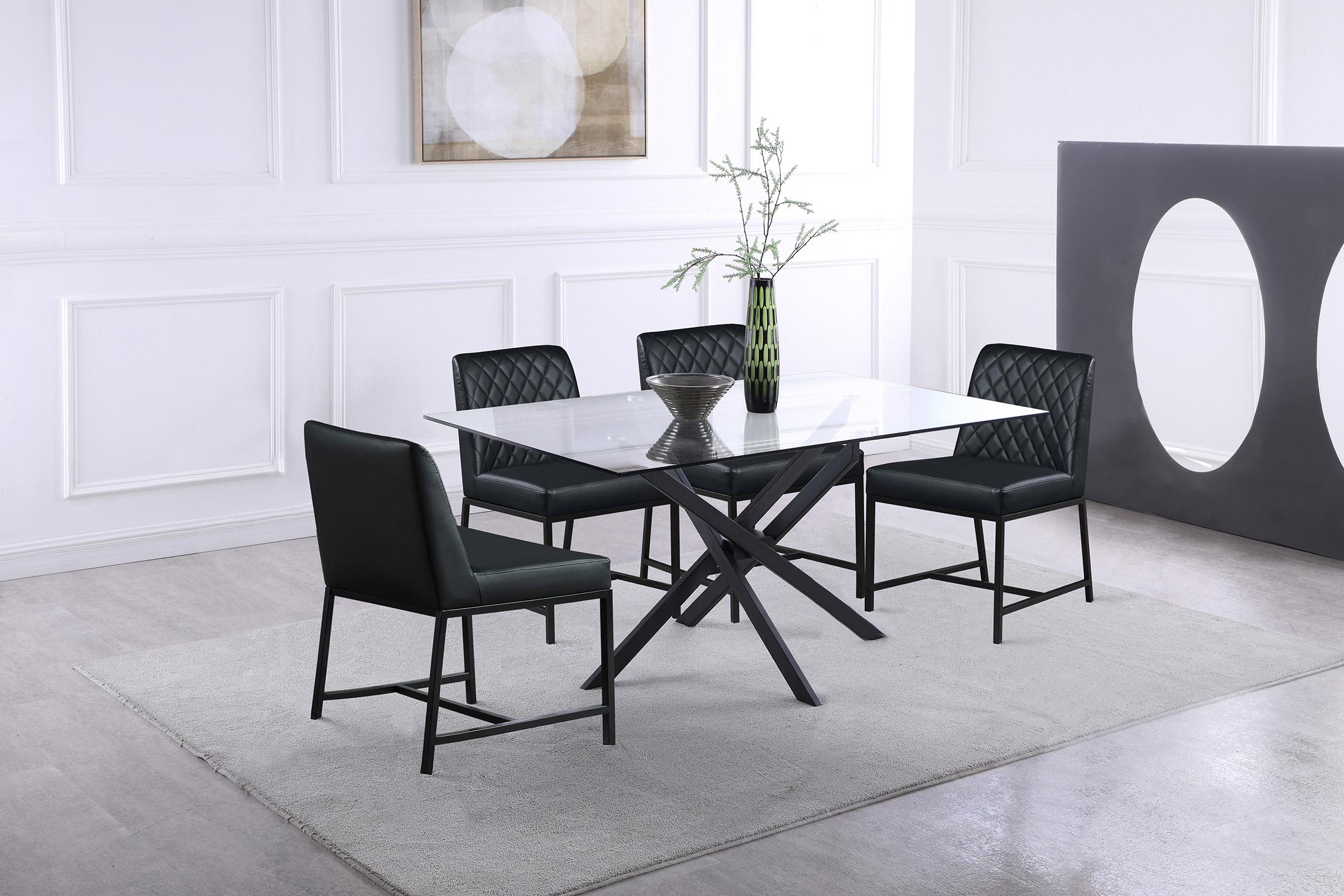 

    
918Black-C-Set-2 Meridian Furniture Dining Chair Set
