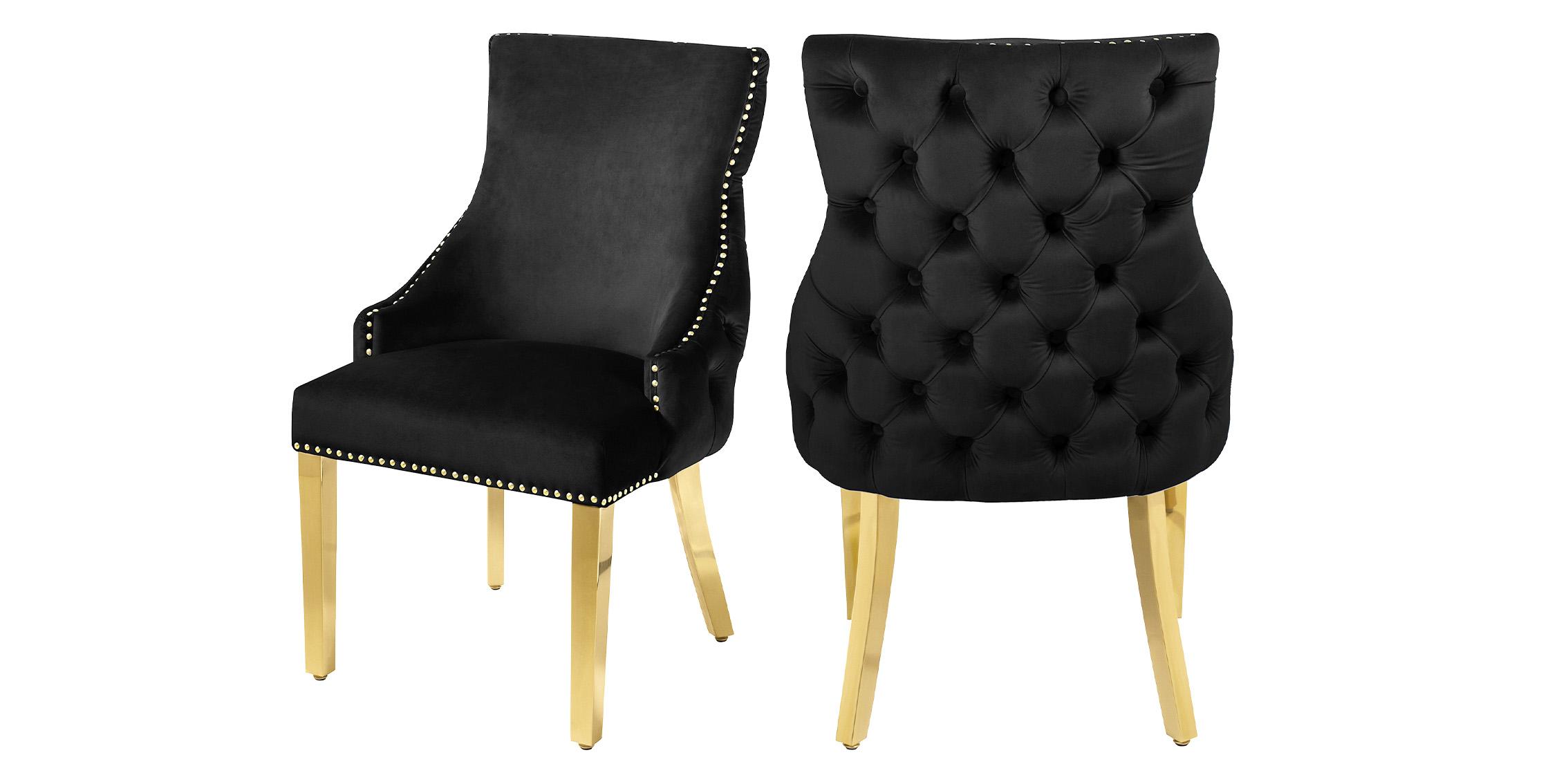 

    
Meridian Furniture TUFT 730Black-C Dining Chair Set Gold/Black 730Black-C
