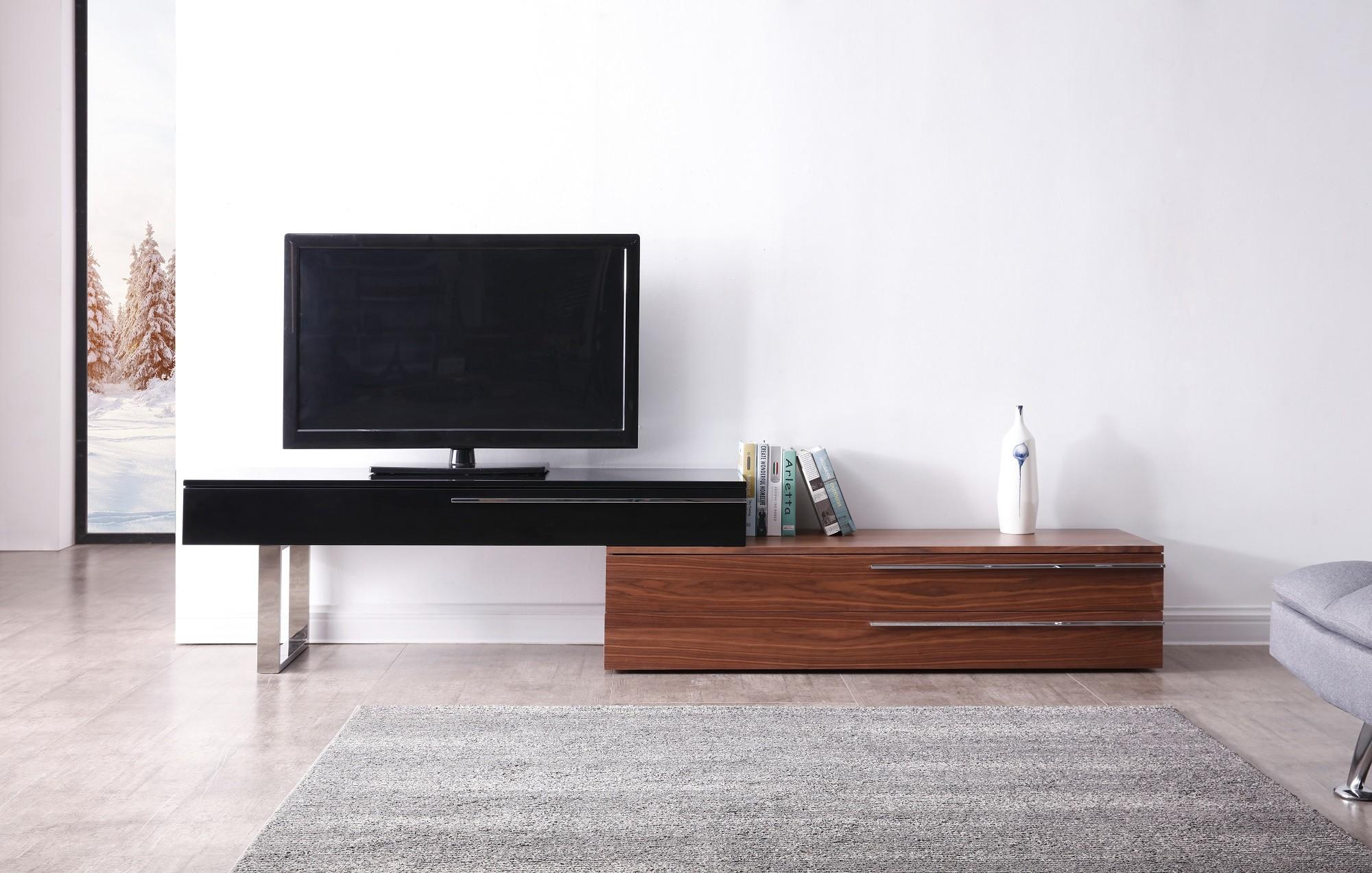 

                    
J&M Furniture Hudson TV Stand Walnut/Black  Purchase 
