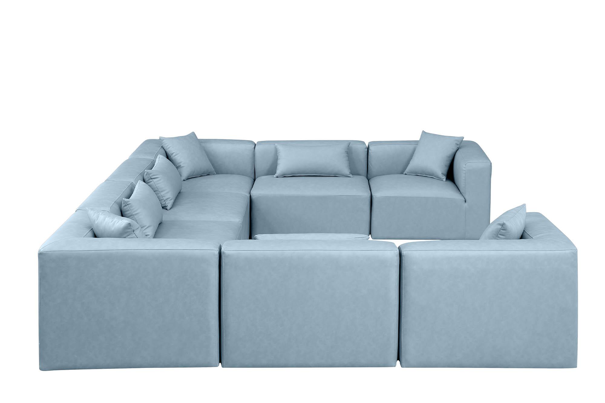 

    
668LtBlu-Sec8A Meridian Furniture Modular Sectional Sofa

