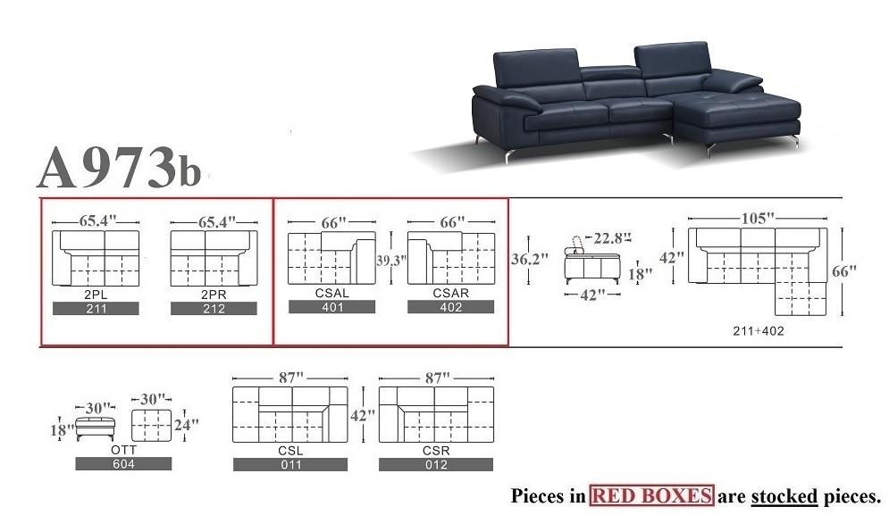 

    
SKU 179065 J&M Furniture Sectional Sofa

