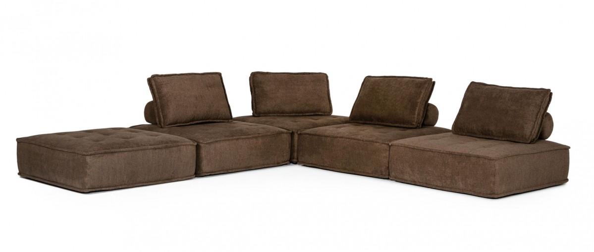 

    
VIG Furniture Divani Casa Nolden Sectional Sofa Brown VGKNK8542-BRN-3

