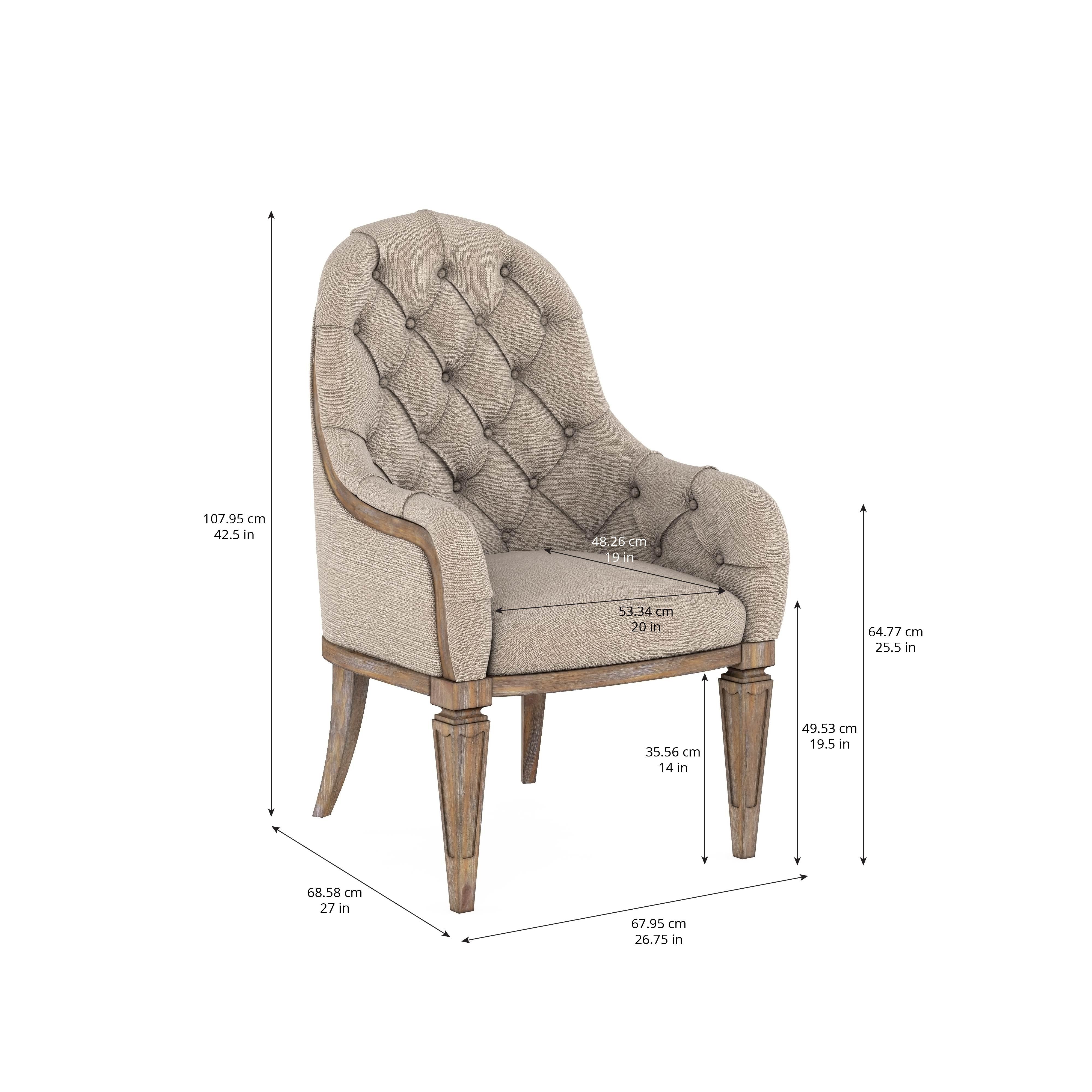 

    
a.r.t. furniture Architrave Arm Chair Set Brown 277207-2608-2pcs
