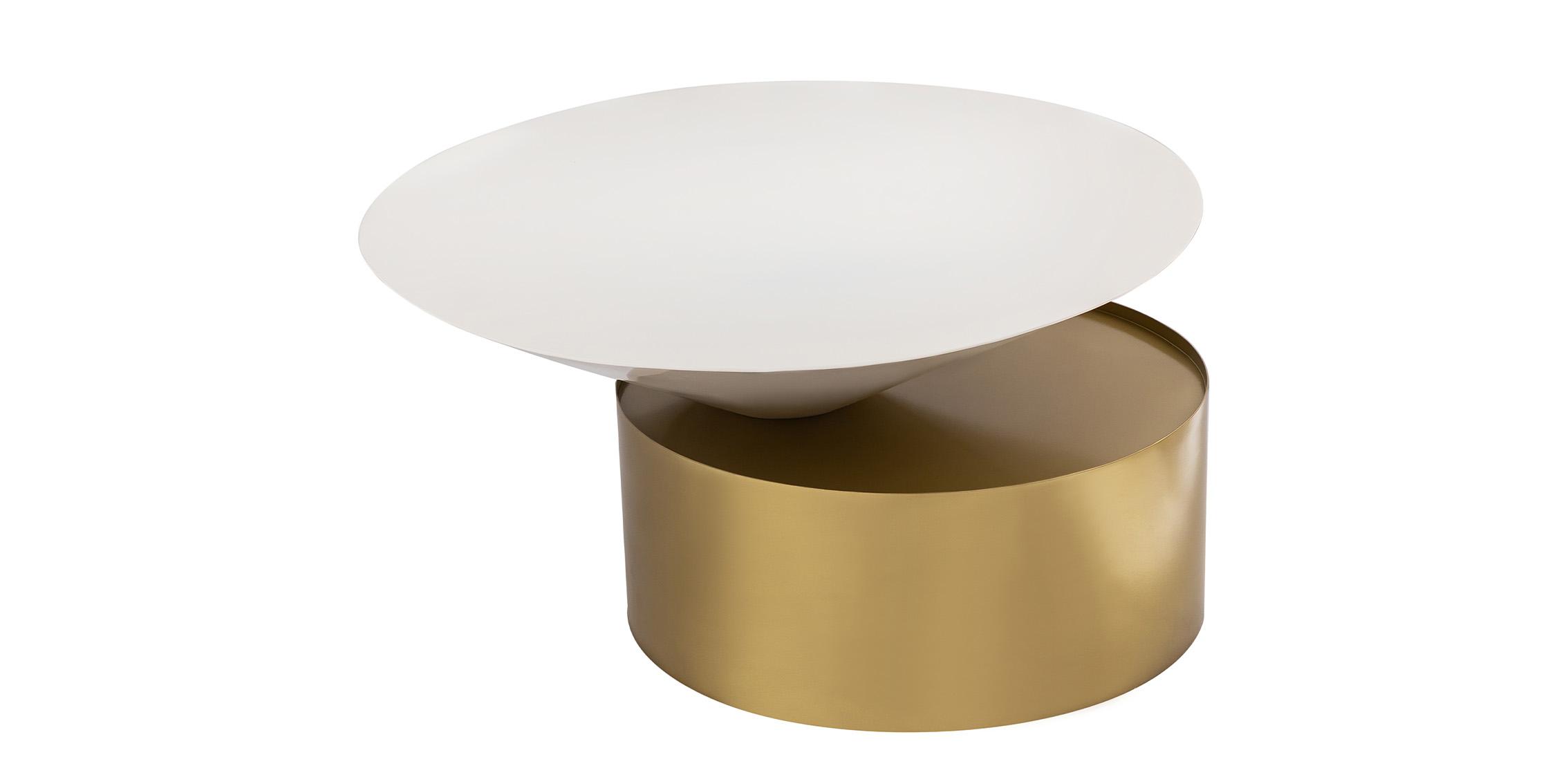 

    
Meridian Furniture DAMON 268-C Coffe Table White/Gold 268-C
