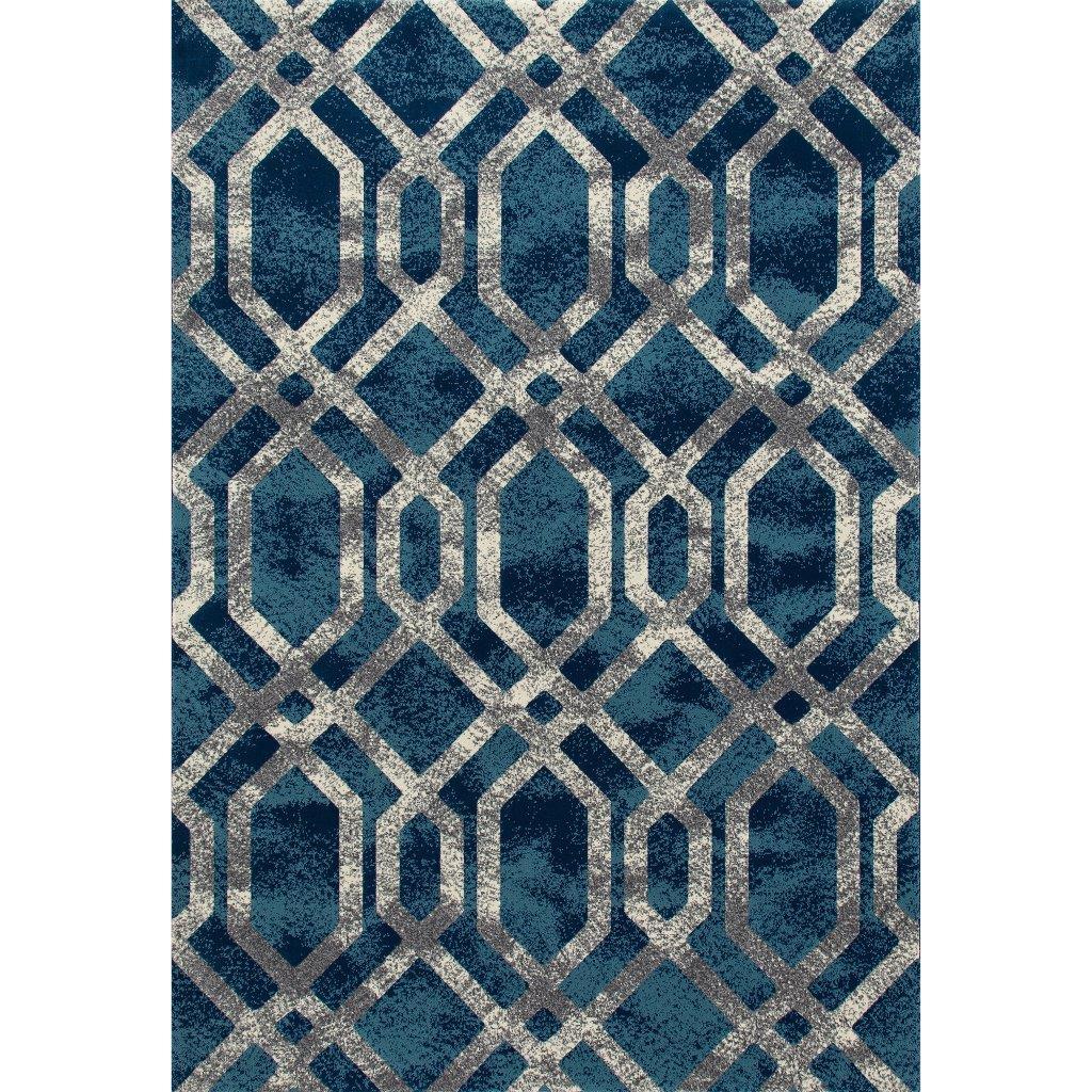 

    
Cachi Fretwork Blue/Gray 2 ft. 2 in. x 3 ft. 11 in. Area Rug by Art Carpet
