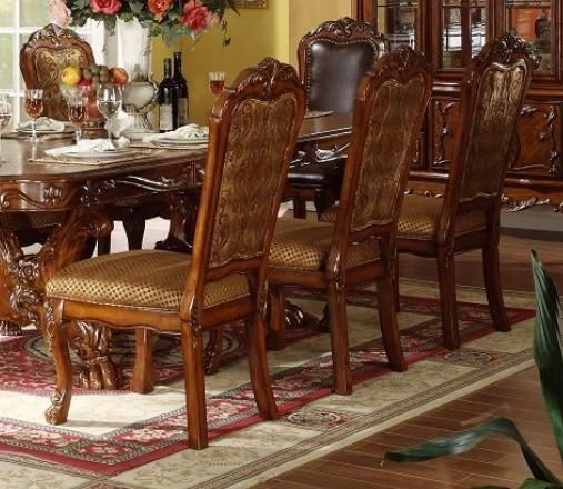 Traditional Dining Chair 12153 Dresden 12153-Dresden-2chairs in Cherry Lacquer