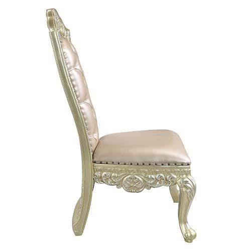 

                    
Acme Furniture Vatican Side Chair Set Champagne PU Purchase 
