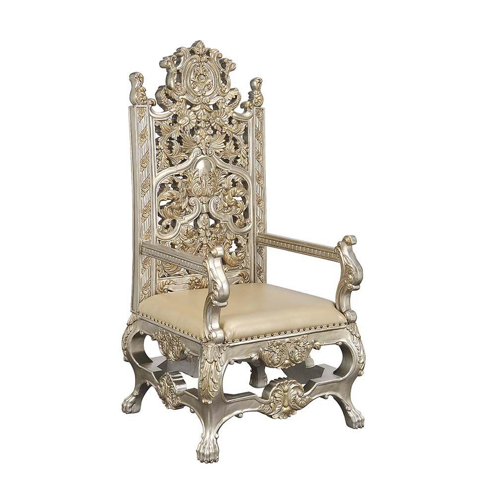 

    
Classic Champagne and Gold Composite Wood Arm Chair Set 2PCS Acme Danae DN01199-2PCS
