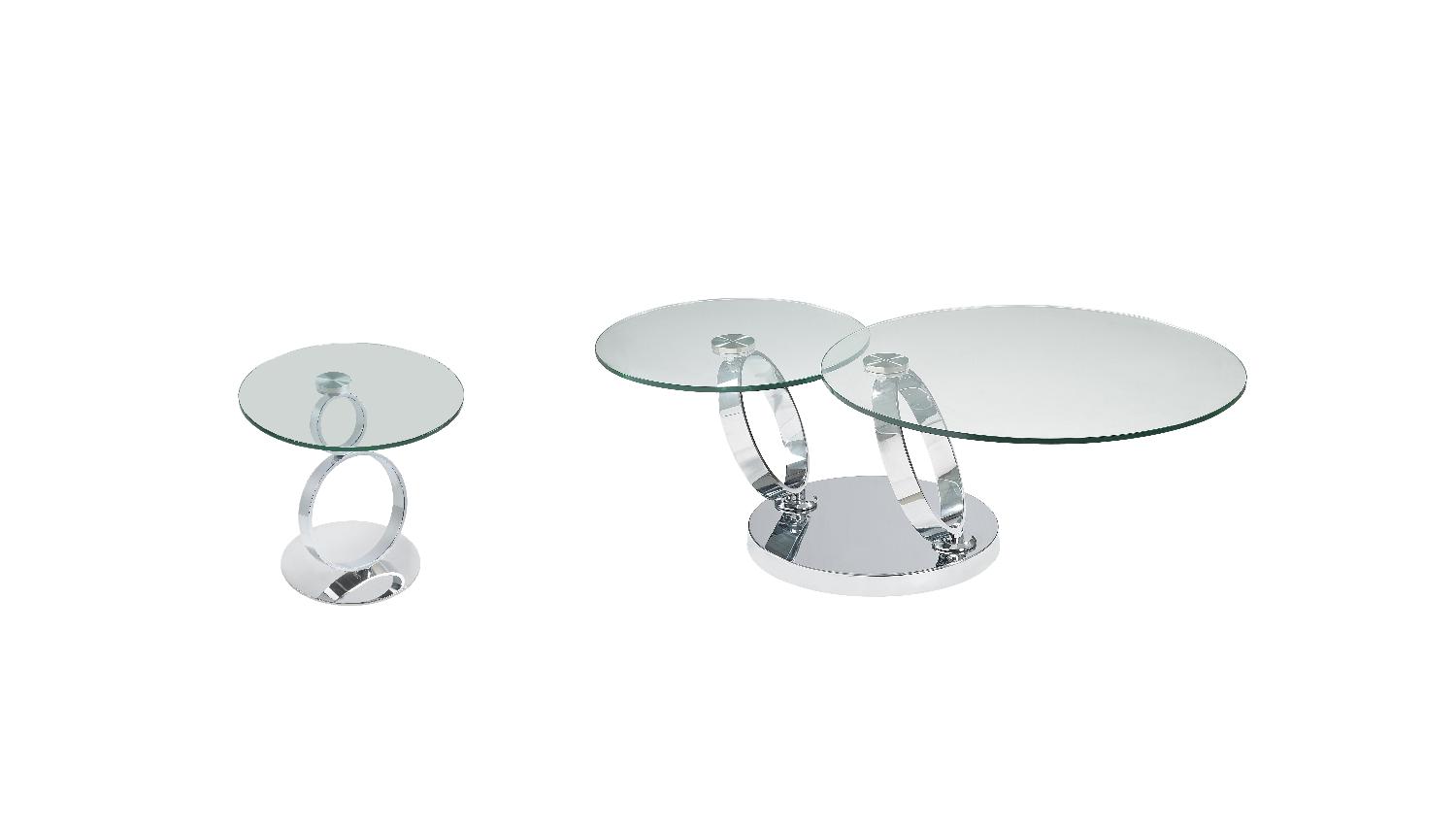 J&M Furniture Chicago Coffee Table and End Table Set