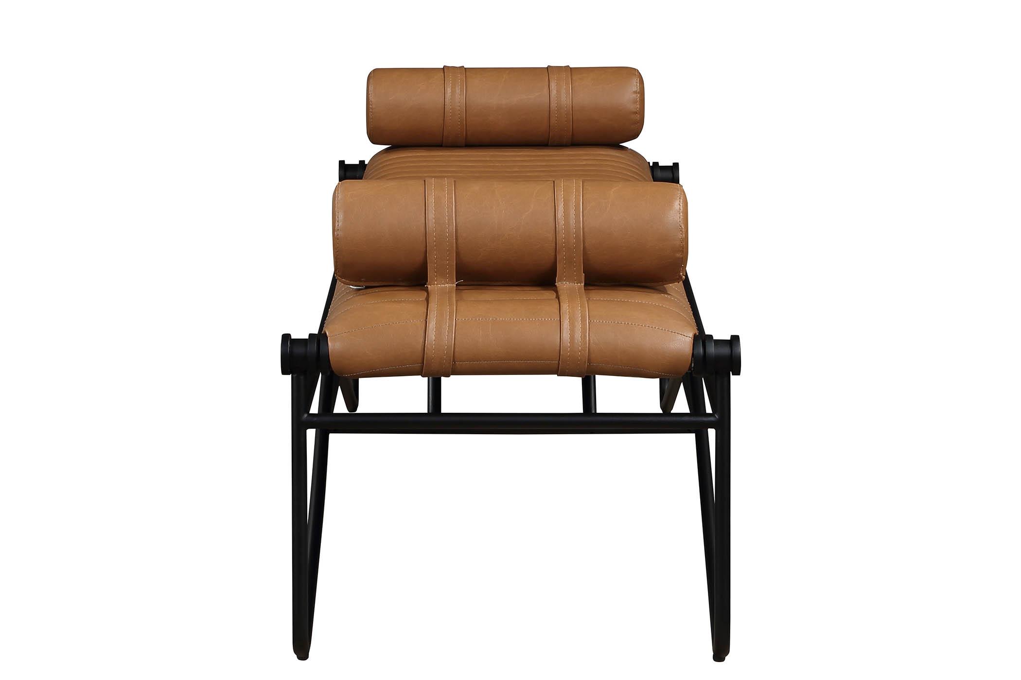 

        
Meridian Furniture 22052Cognac Benches Cognac/Black Faux Leather 094308311005
