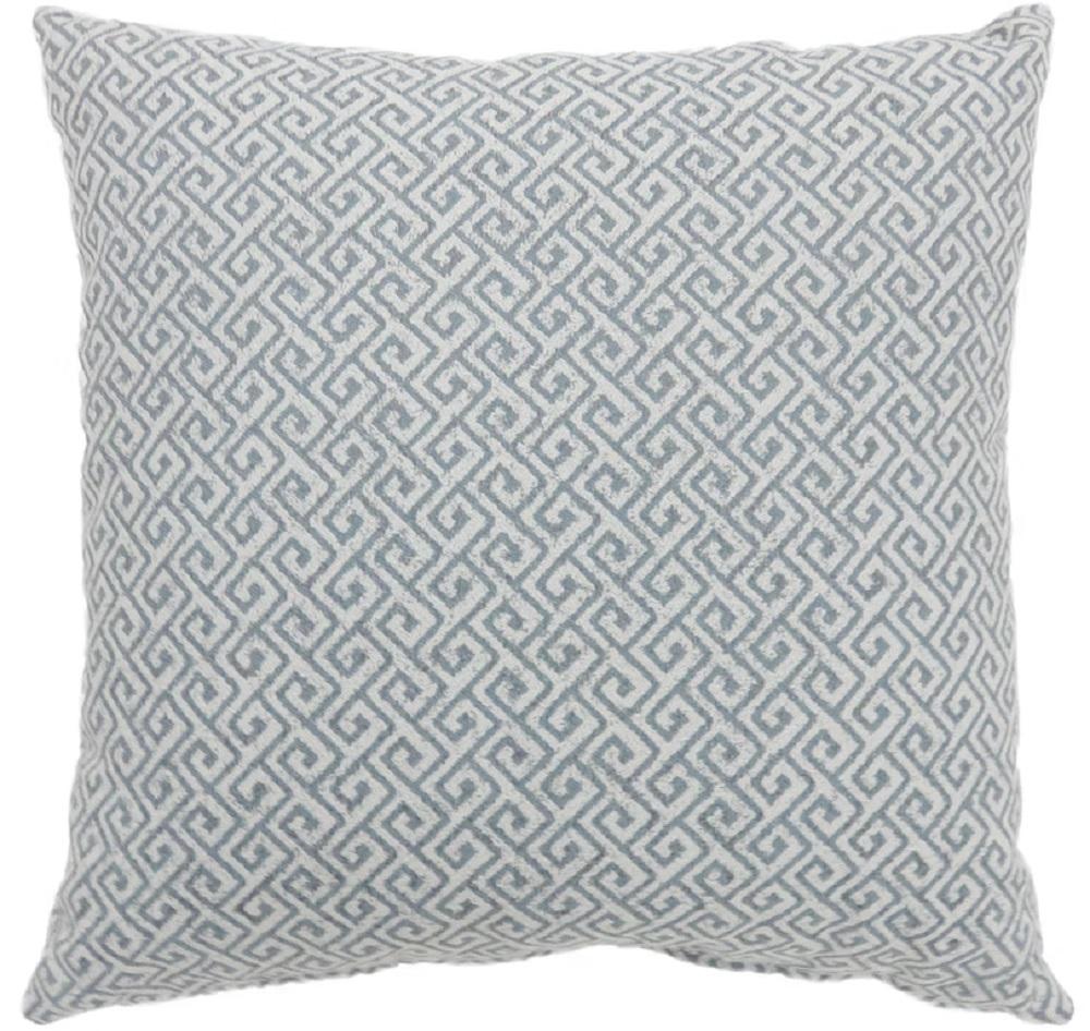 Contemporary Throw Pillow PL6037BL-S Ricki PL6037BL-S in Blue 