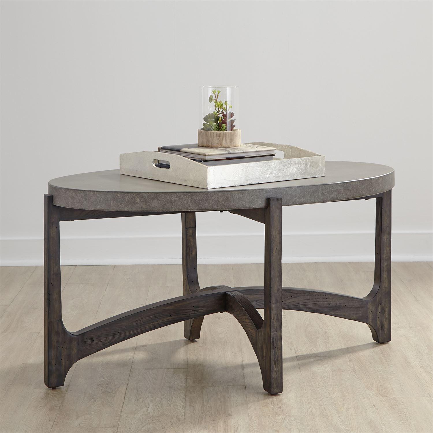 

    
Contemporary Brown Wood Coffee Table 292-OT1010 Liberty Furniture
