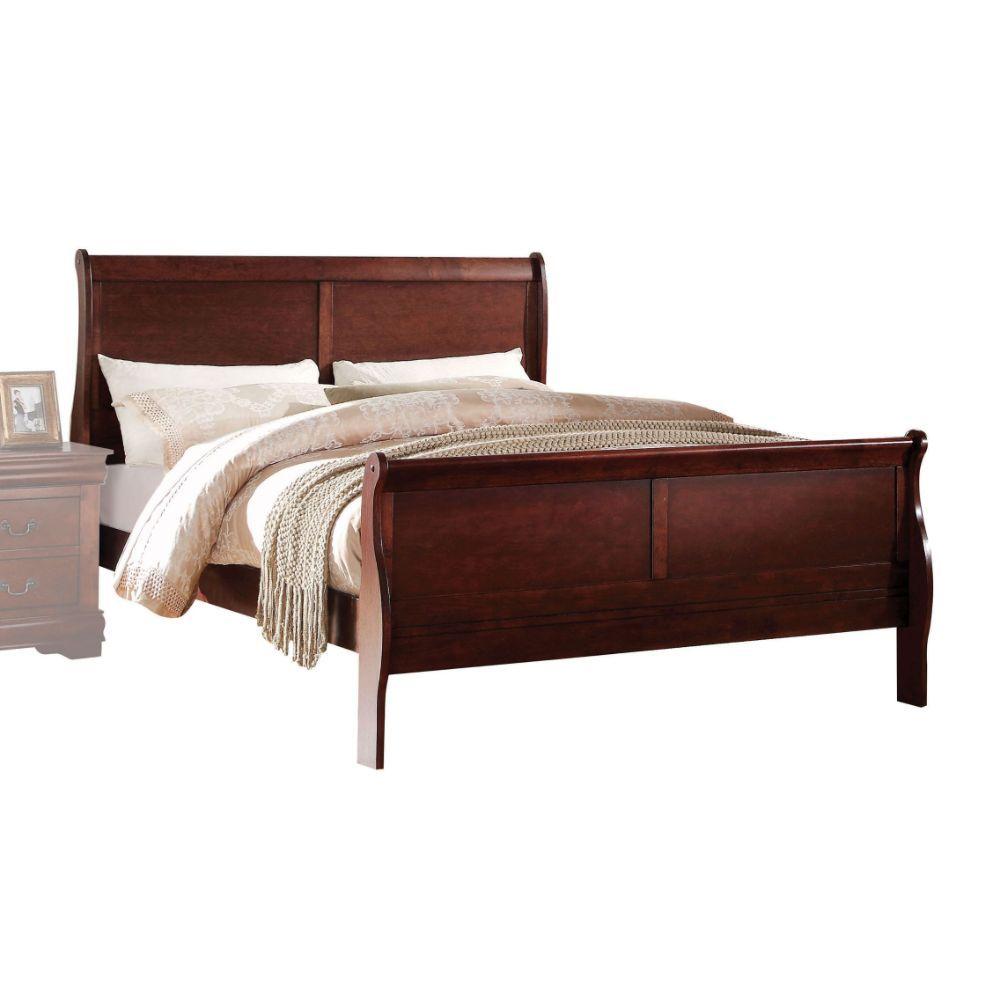 

    
Contemporary Cherry Full 3pcs Bedroom Set by Acme Louis Philippe 23757F-3pcs
