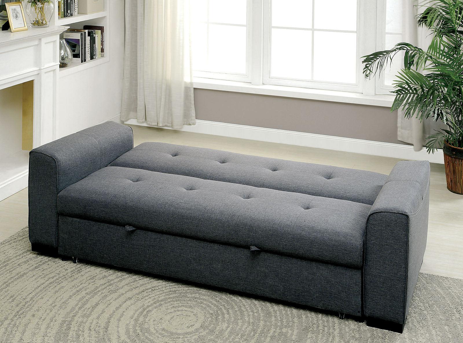 

    
CM2815 Furniture of America Futon sofa
