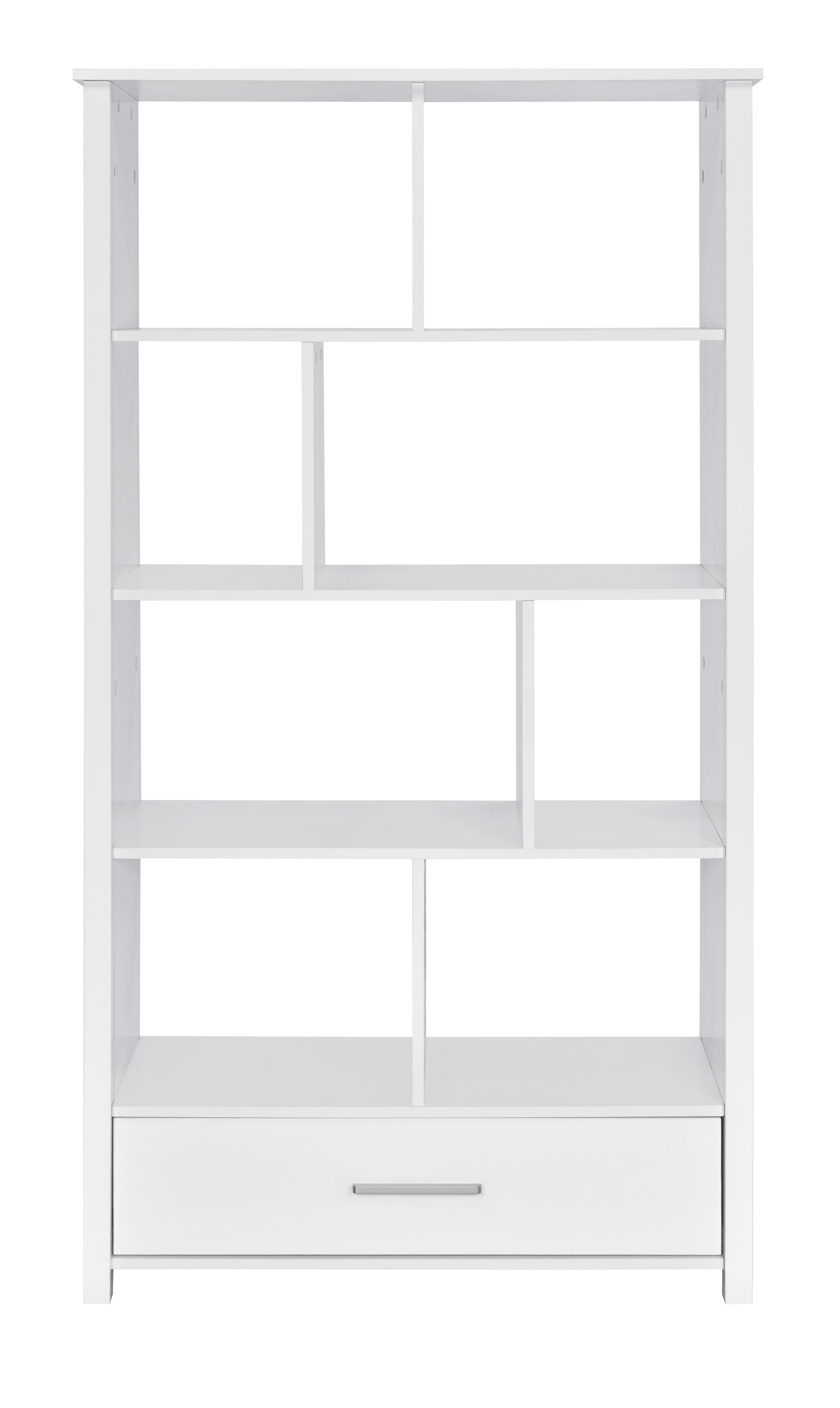 Contemporary Bookcase 801574 Dylan 801574 in White 