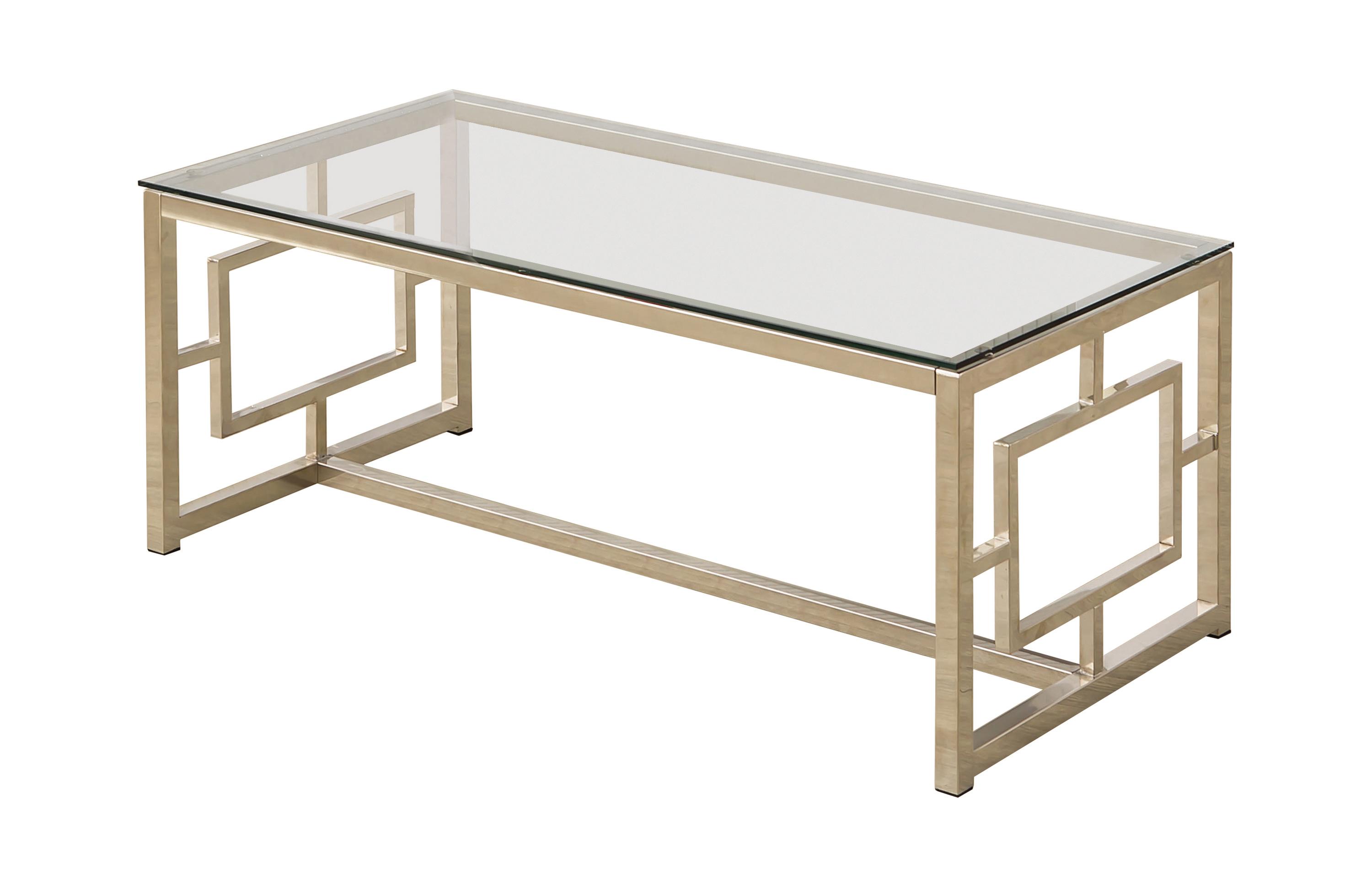 Contemporary Coffee Table 703738 703738 in Gray 