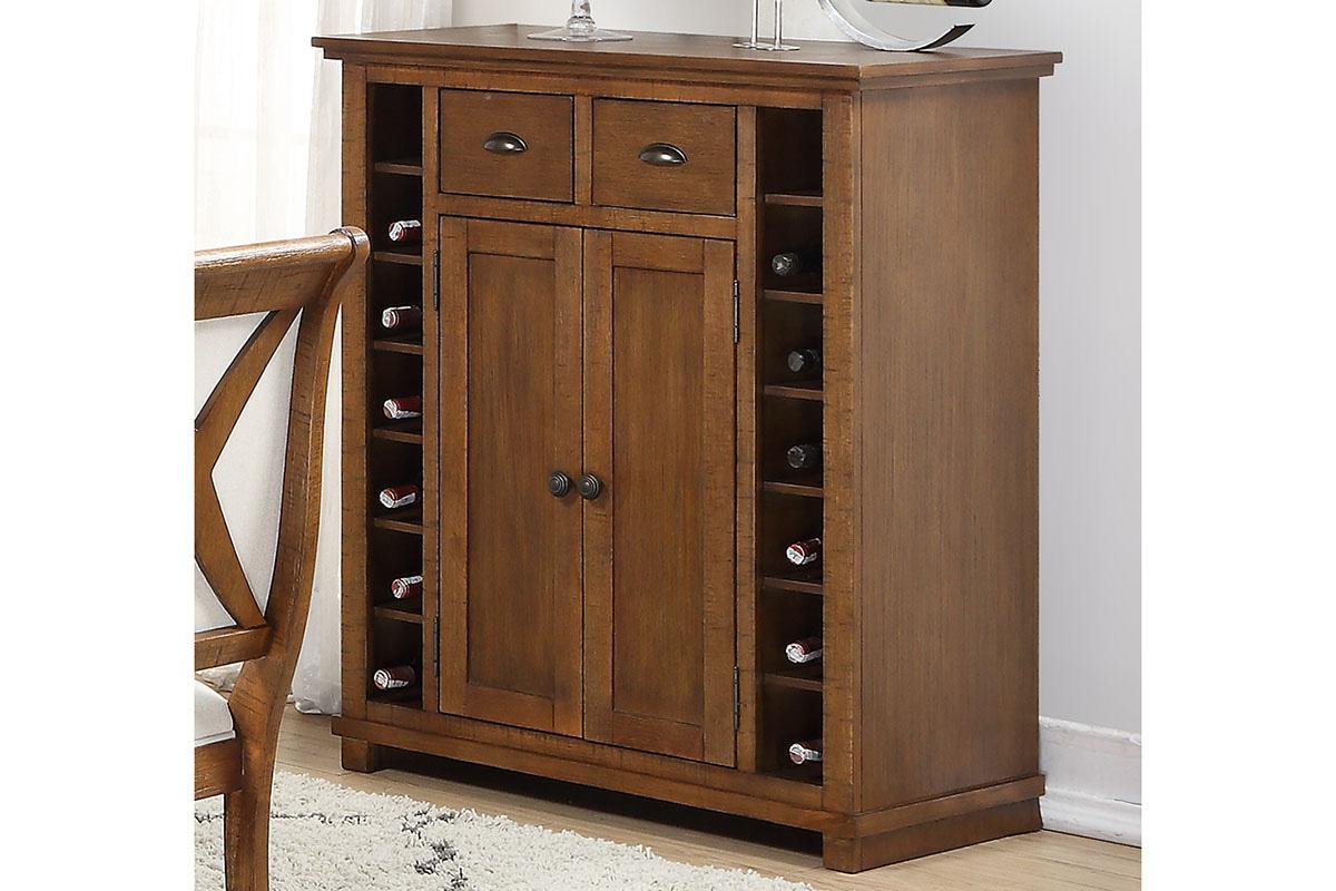 

    
Contemporary Brown Wood Server F6019 Poundex
