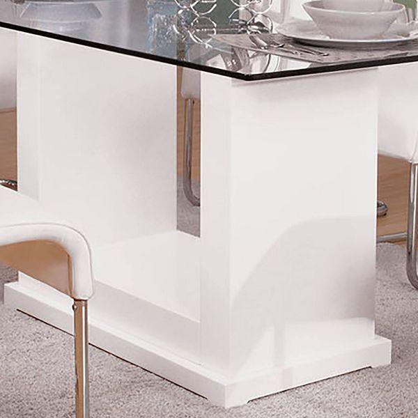 

    
Furniture of America CM3917T Eva Dining Table White CM3917T
