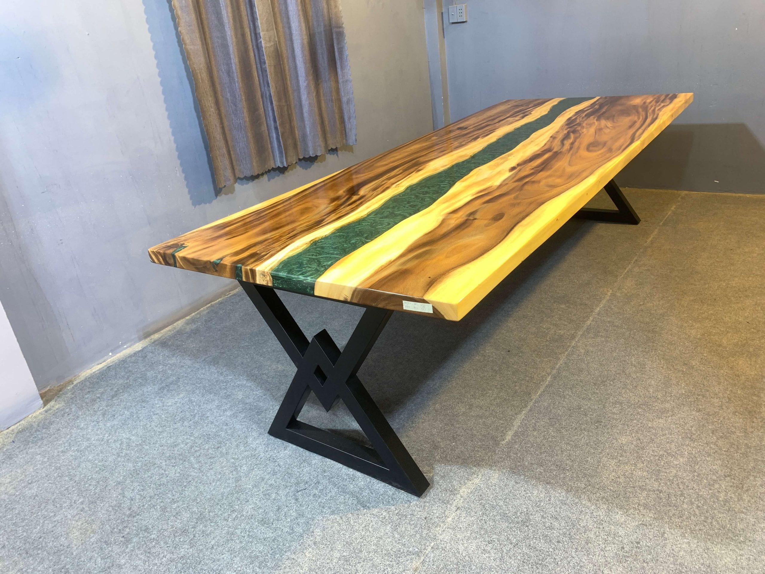 

        
EUROPEAN FURNITURE Colorado Dining Table EVT0012-118-GREEN-T Dining Table Wood/Green/Black  65424923929879
