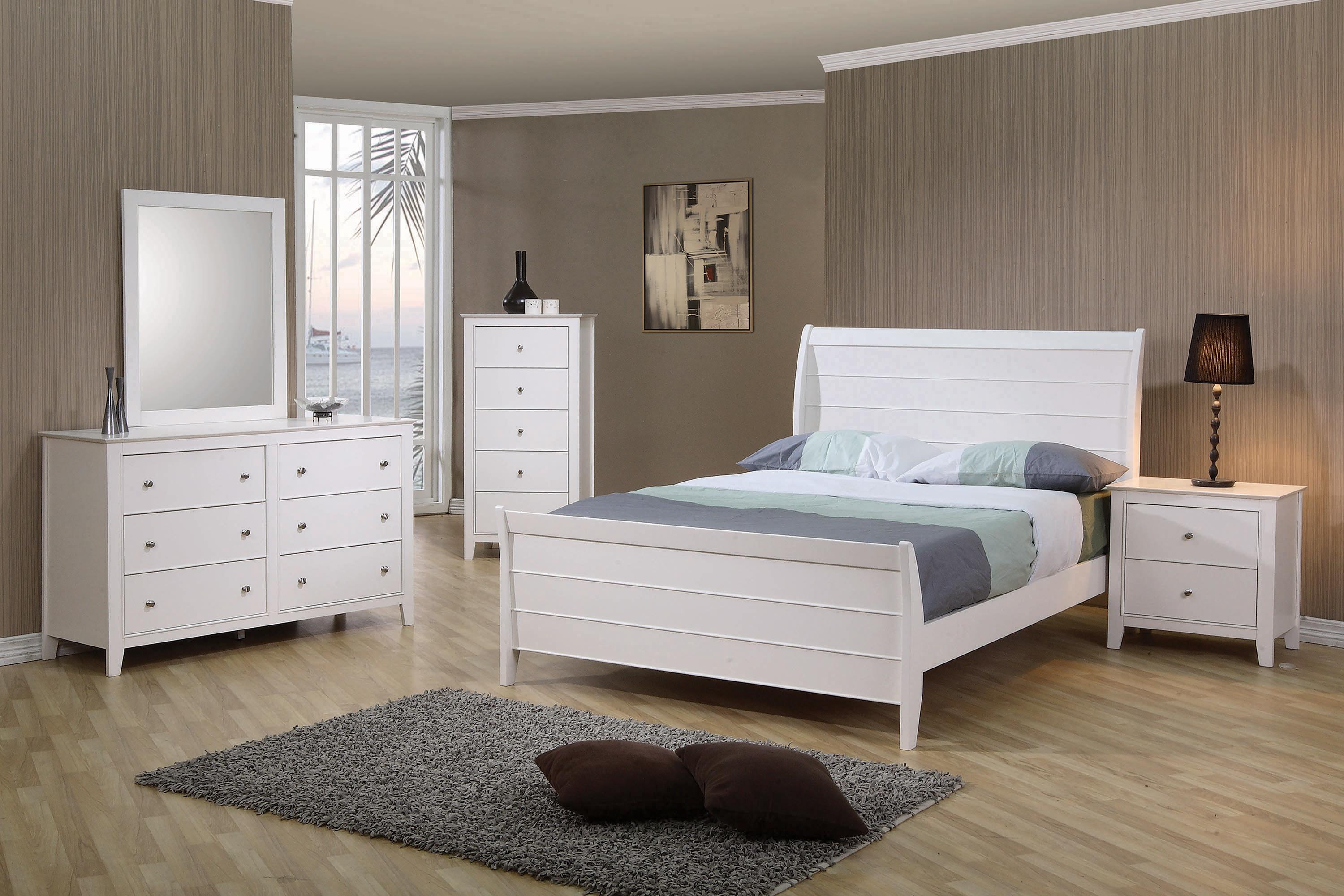 

    
Cottage Buttermilk Tropical Hardwood Full Bedroom Set 3pcs Coaster 400231F-S3 Selena
