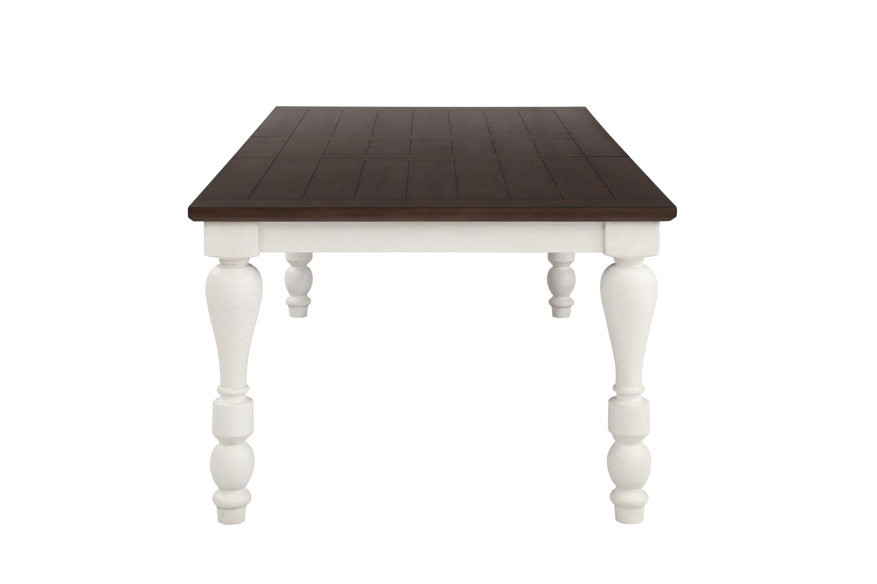 

    
Coaster 110381 Madelyn Dining Table Cocoa/White 110381
