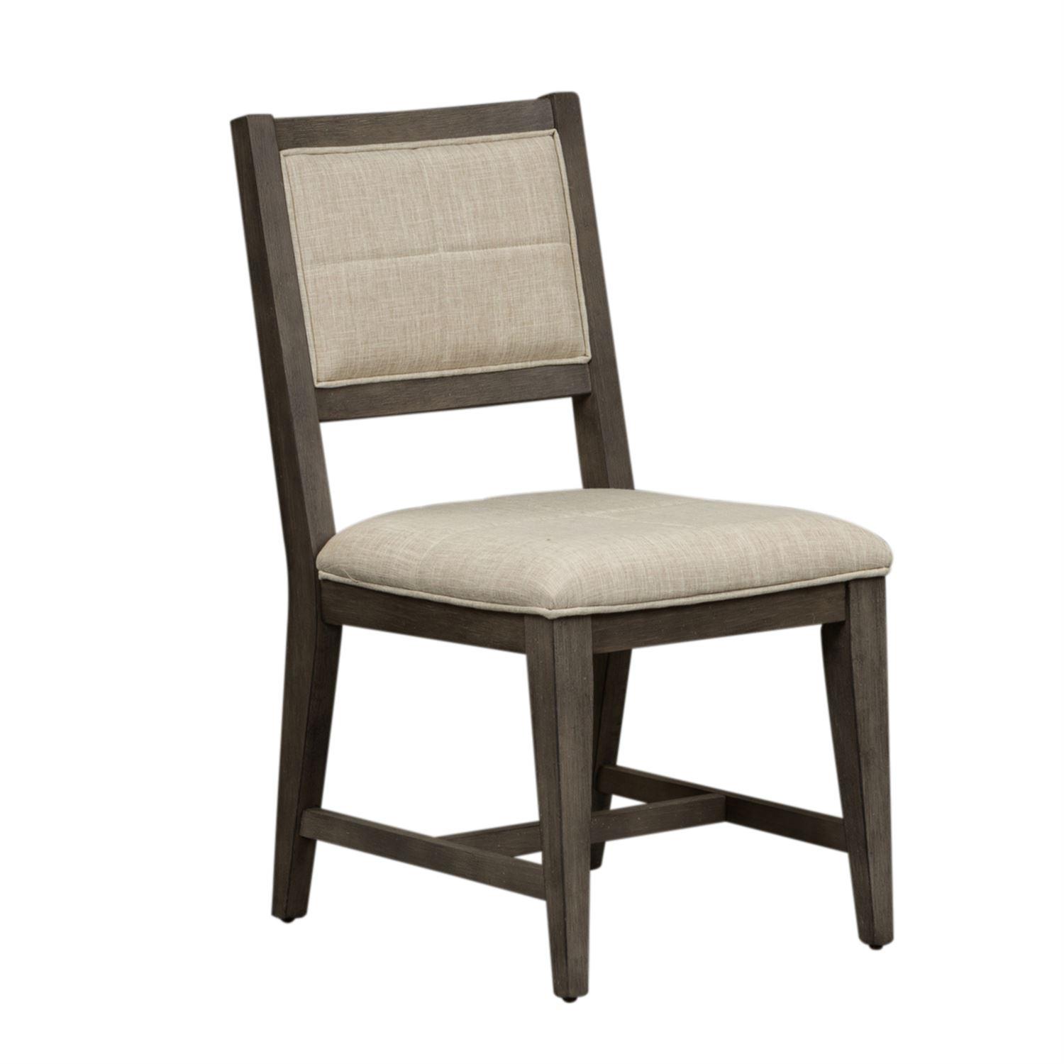 

    
Cottage Gray Wood Dining Side Chair Crescent Creek (530-CD) Liberty Furniture
