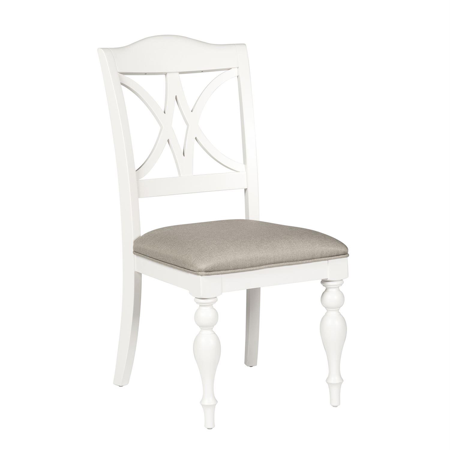 Cottage Dining Side Chair Summer House  (607-CD) Dining Side Chair 607-C9001S in White 
