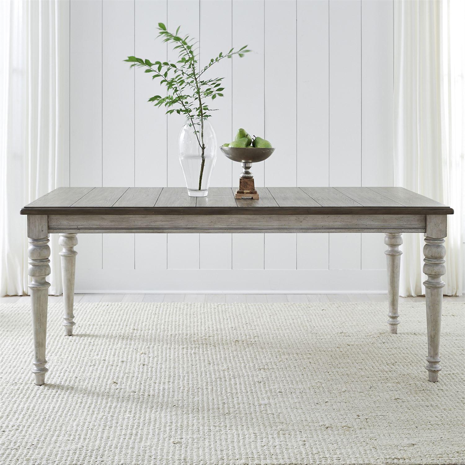

    
Cottage White Wood Dining Table Cottage Lane 350-T4072 Liberty Furniture
