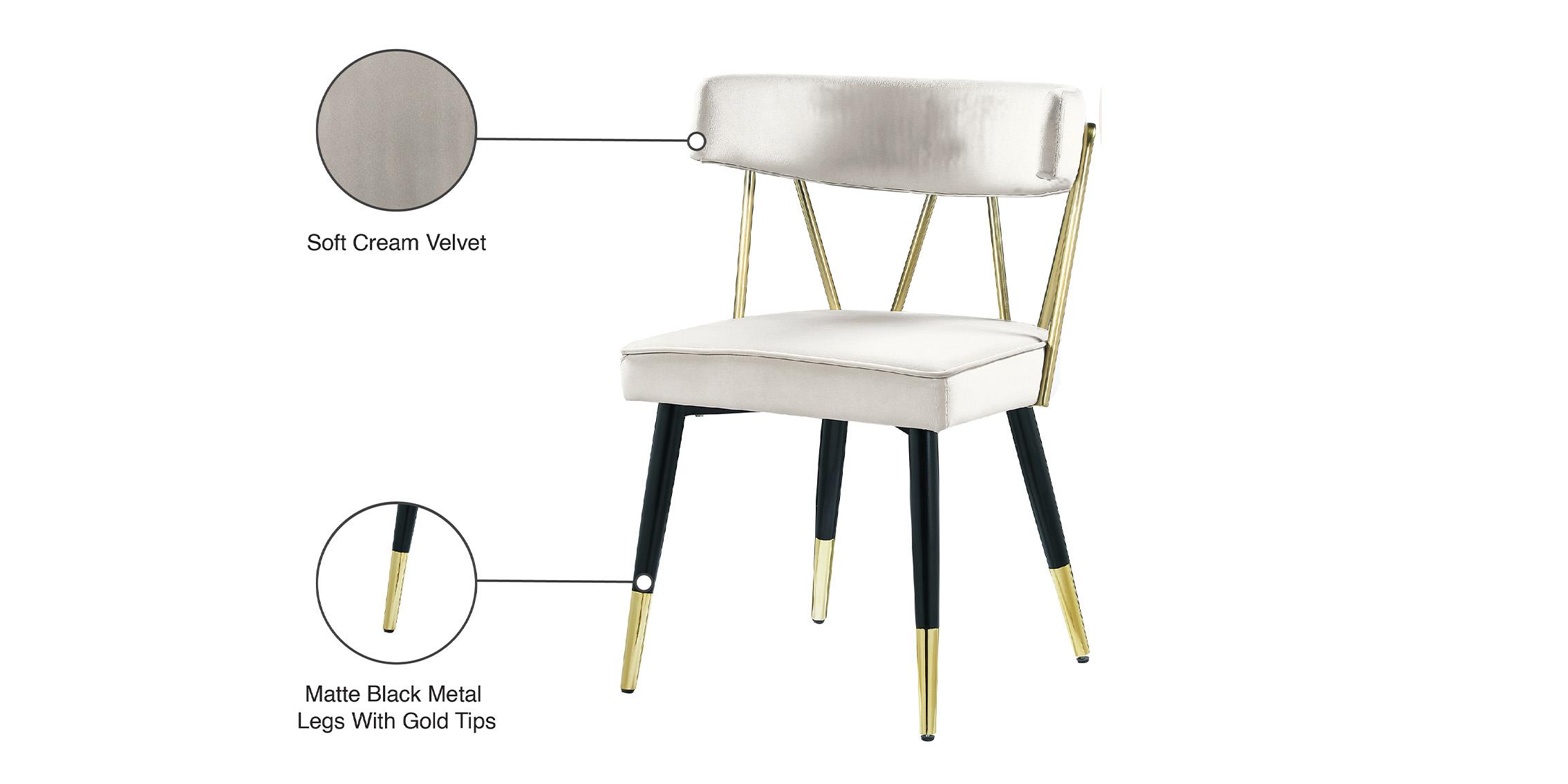 

    
854Cream-C Meridian Furniture Dining Chair Set
