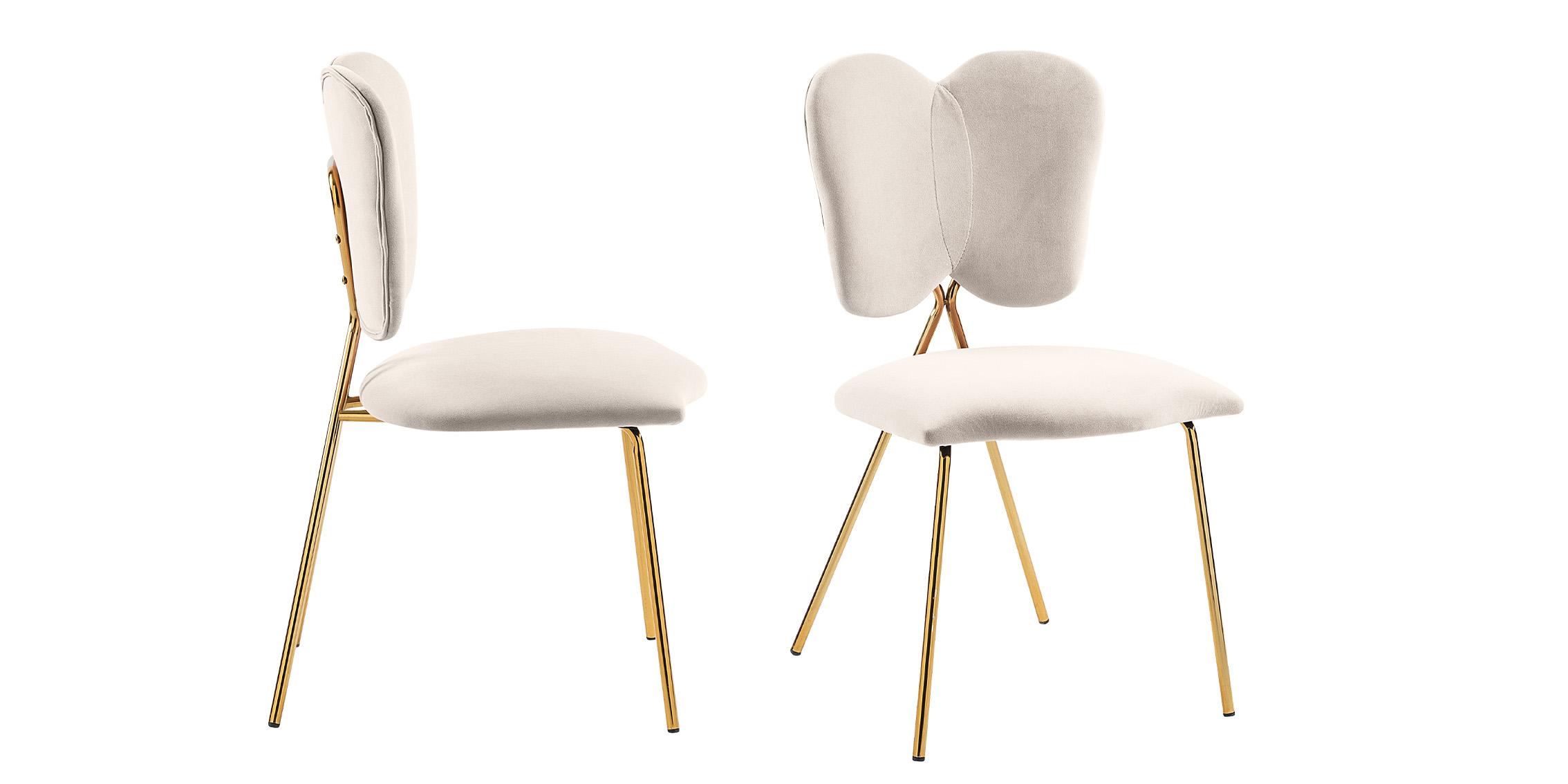 

    
Meridian Furniture ANGEL  780Cream-C Dining Chair Set Cream/Gold 780Cream-C
