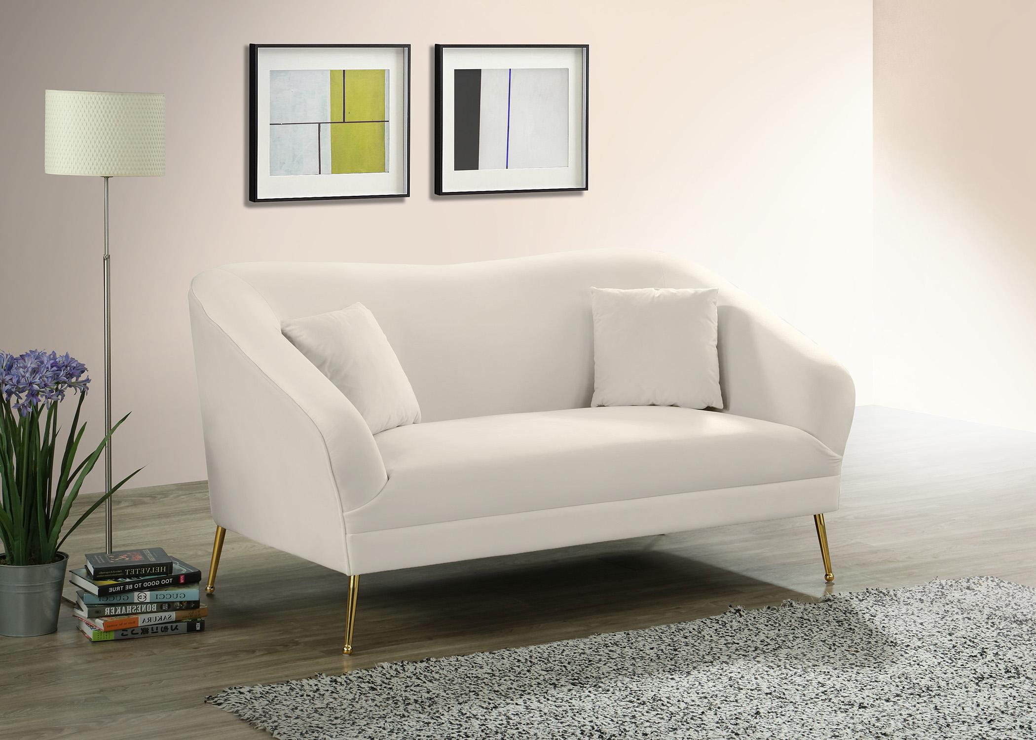 

        
704831407693Cream Velvet Curved Sofa Set 2Pcs HERMOSA 658Cream Meridian Mid-Century Modern
