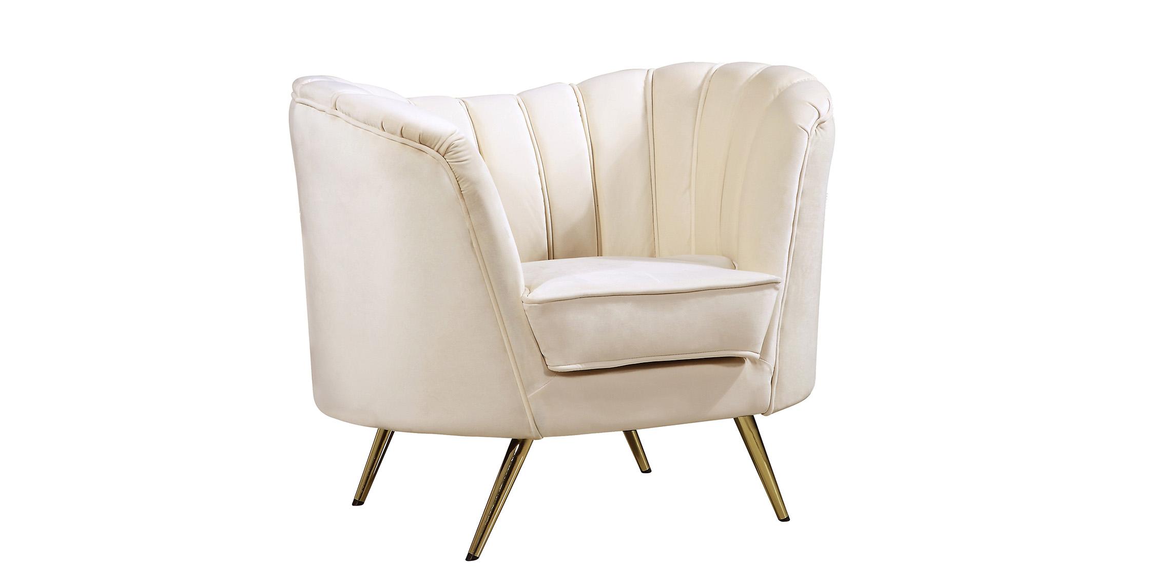 

    
Cream Velvet Tufted Chair Margo 622Cream-C Meridian Modern Contemporary
