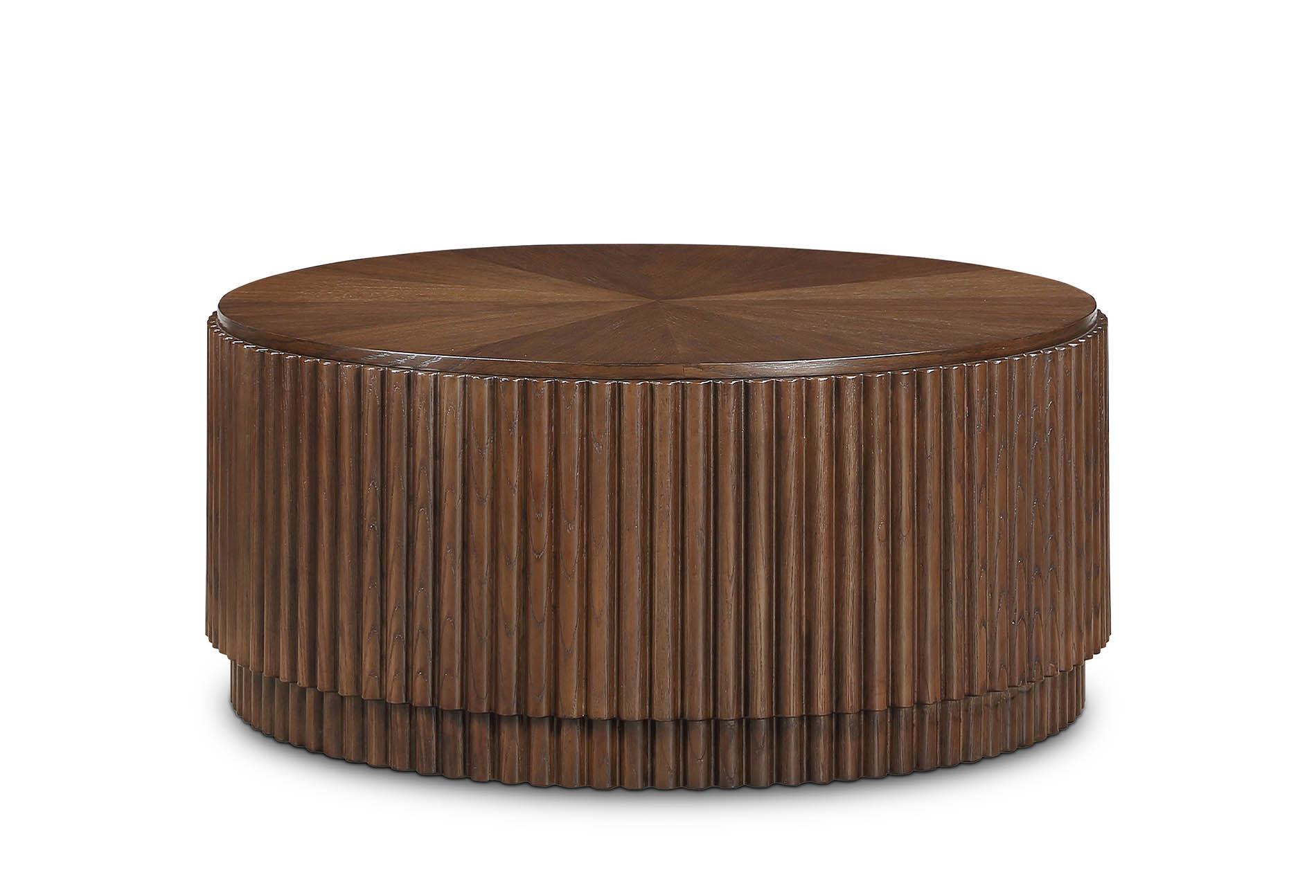 Contemporary, Modern Coffee Table 99055Brown-CT 99055Brown-CT in Brown 