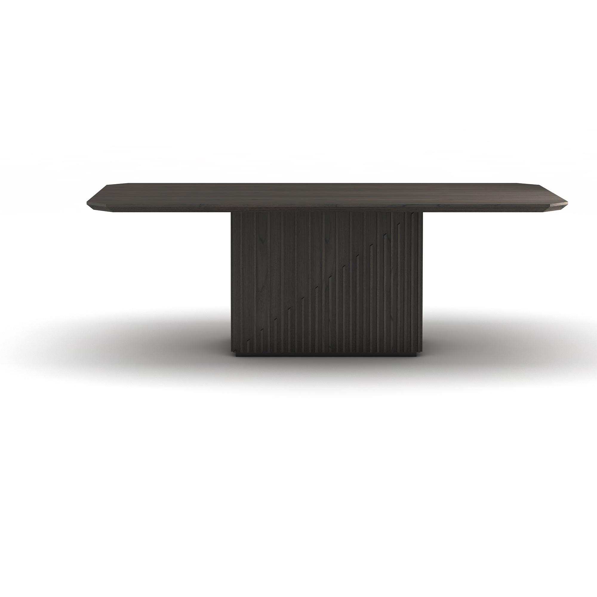 

    
J&M Furniture Moderna Dining Table Set Gray/Brown SKU177807-5PC

