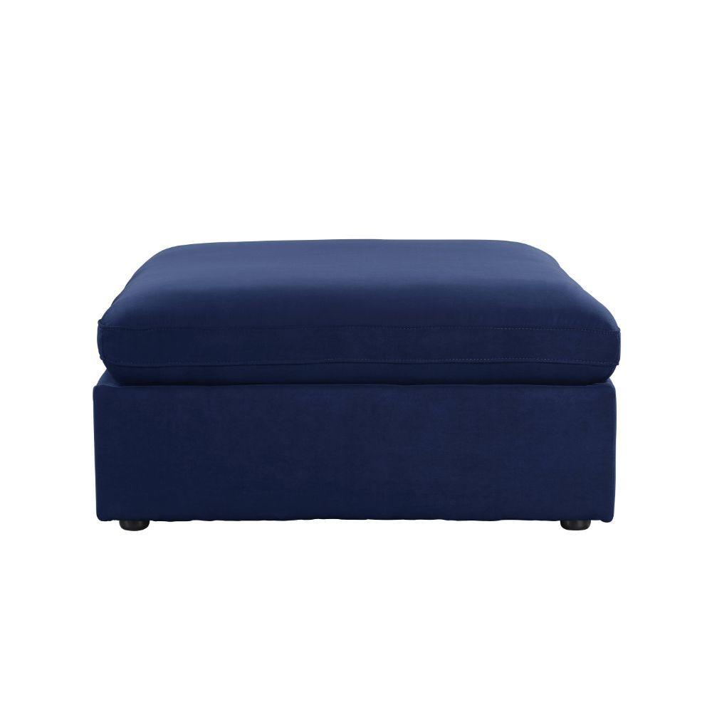 

    
 Order  Deep Blue Fabric Modular Sectional Sofa 56035-9-Sec ACME Crosby Contemporary
