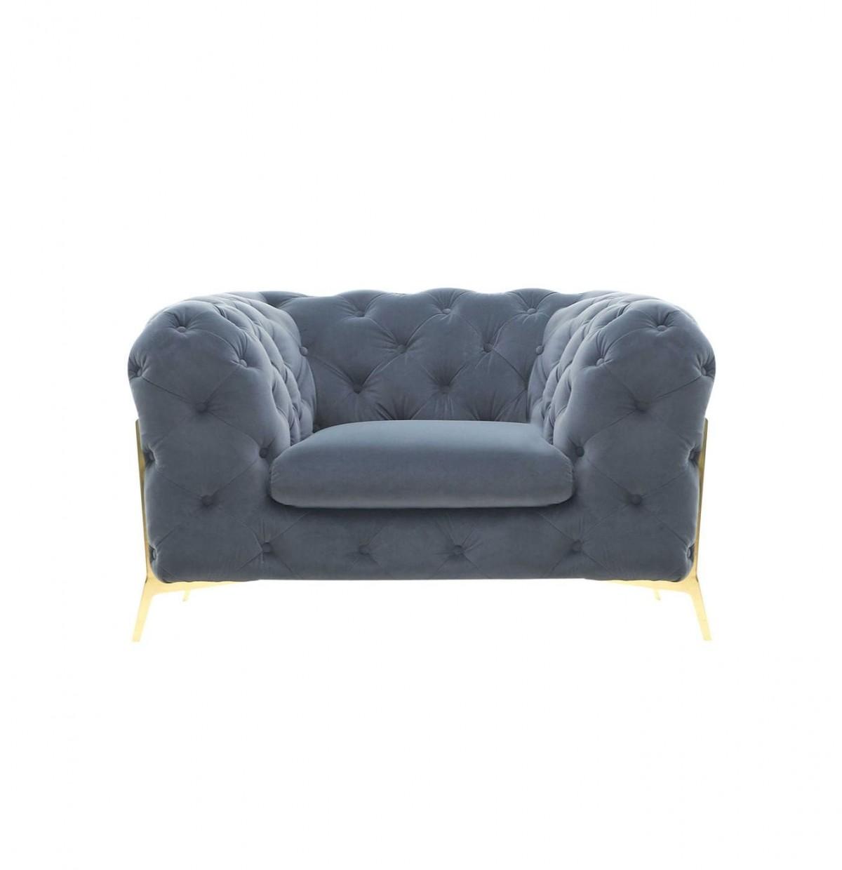 

    
VGCA1346-DKGRY-A-SET VIG Furniture Sofa Set
