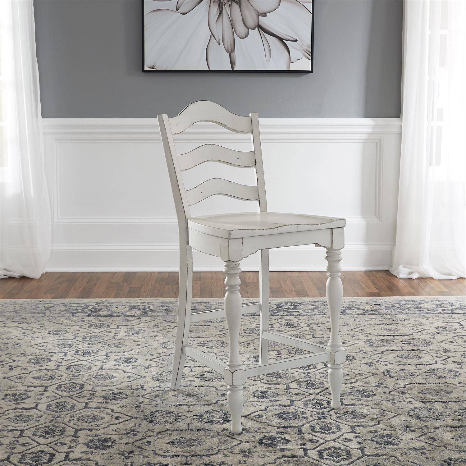 

    
Antique White Counter Chairs 2Pcs Magnolia Manor 244-B200024 Liberty Furniture
