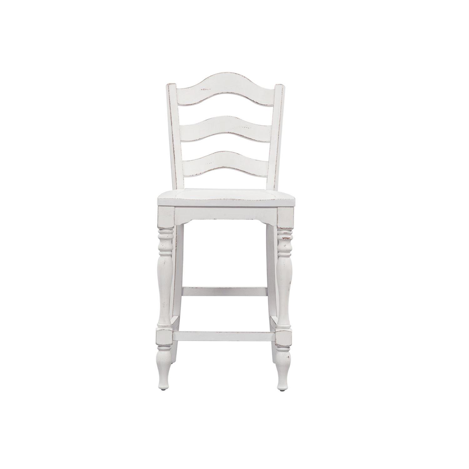 

    
Liberty Furniture Magnolia Manor  (244-CD) Counter Chair Counter Chair Set White 244-B200024-Set-2
