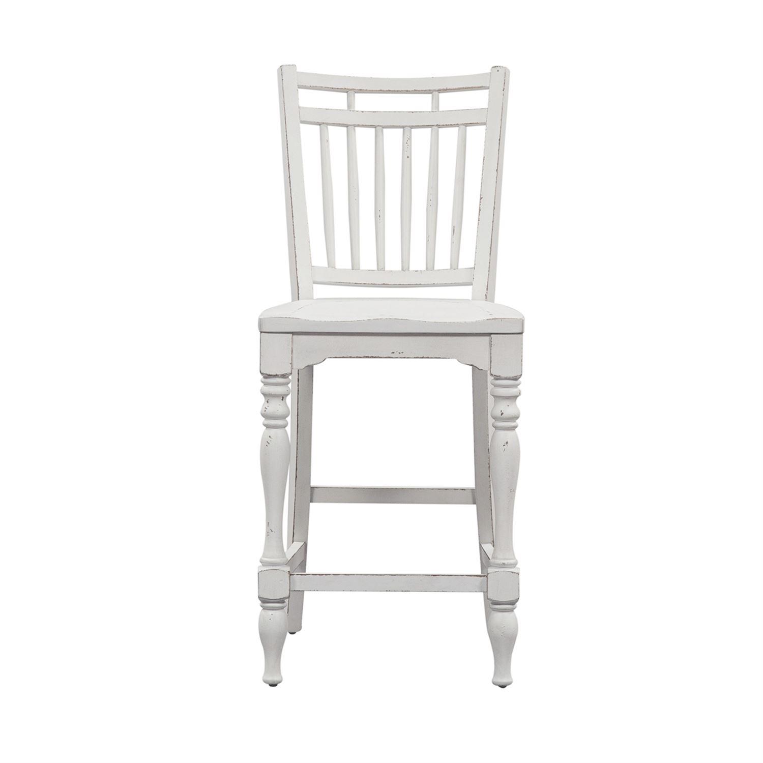

    
Liberty Furniture Magnolia Manor  (244-CD) Counter Chair Counter Chair White 244-B400024

