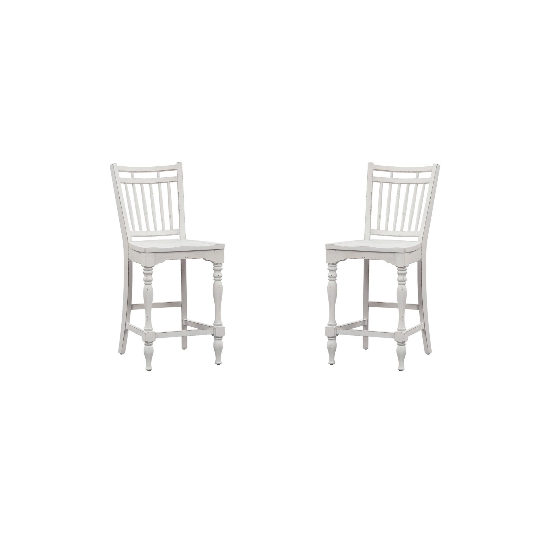

                    
Buy European Traditional White Wood Counter Chair 244-B400024 Liberty Furniture
