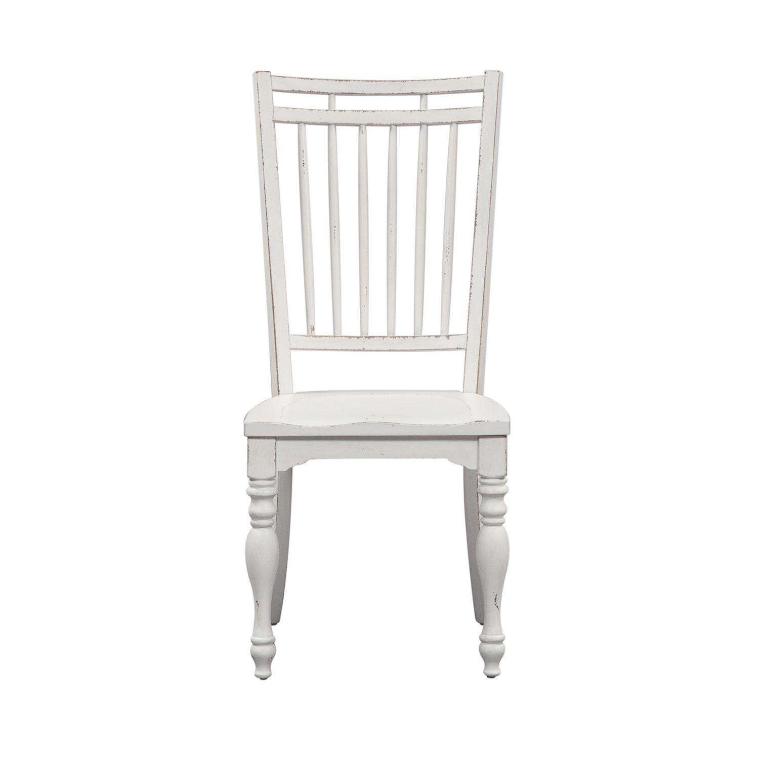 

    
Liberty Furniture Magnolia Manor  (244-CD) Dining Side Chair Dining Chair Set White 244-C4000S-Set-2
