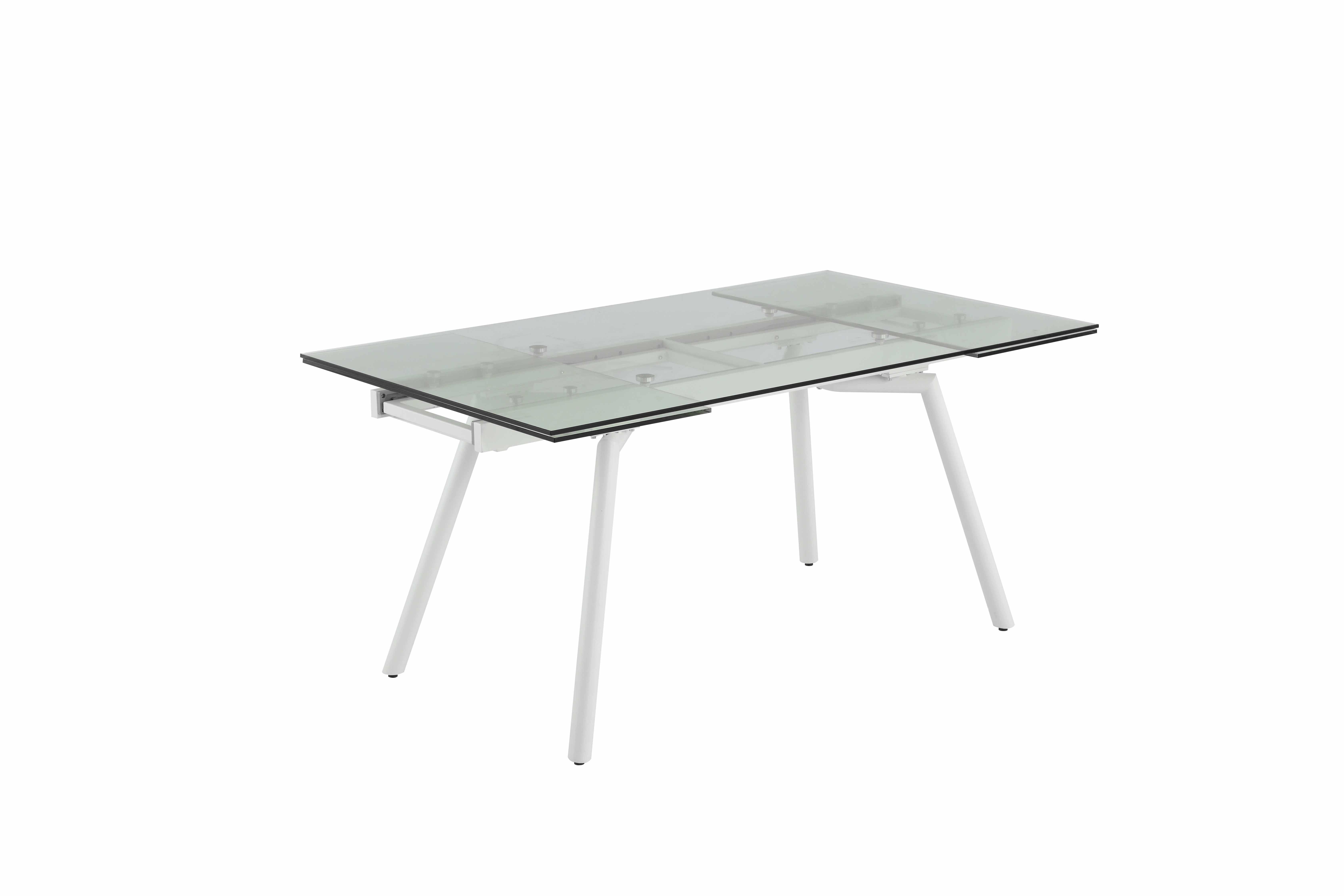 

                    
Chintaly Imports Alicia Dining Table White Eco Leather Purchase 
